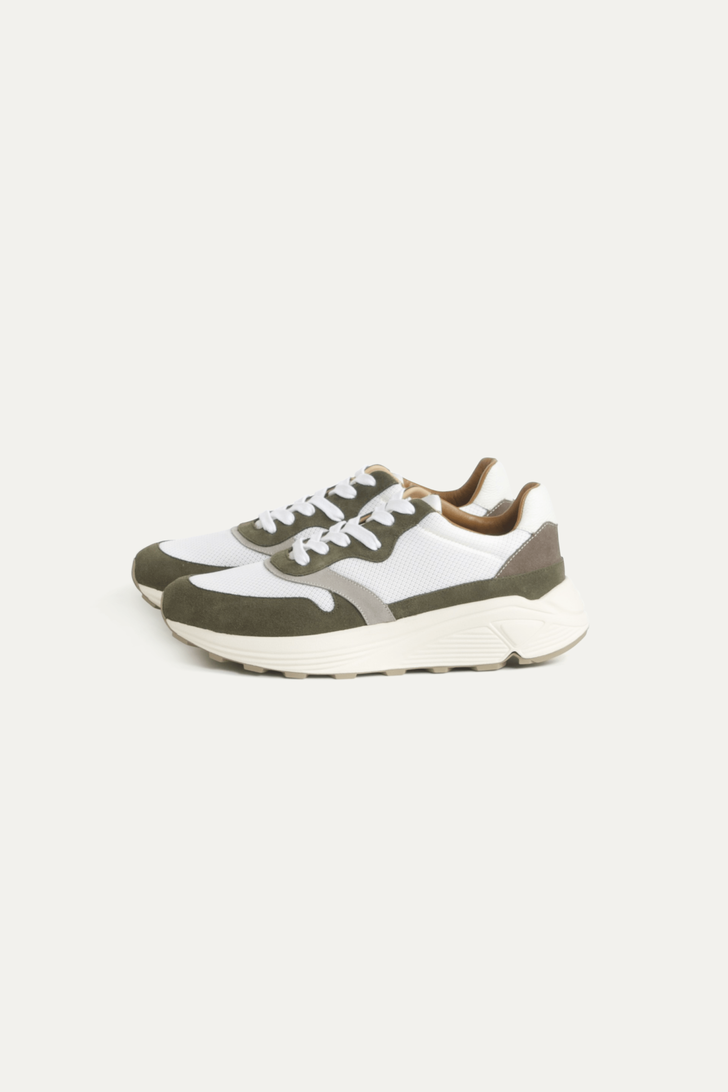 Evan Leather-Suede Sneaker