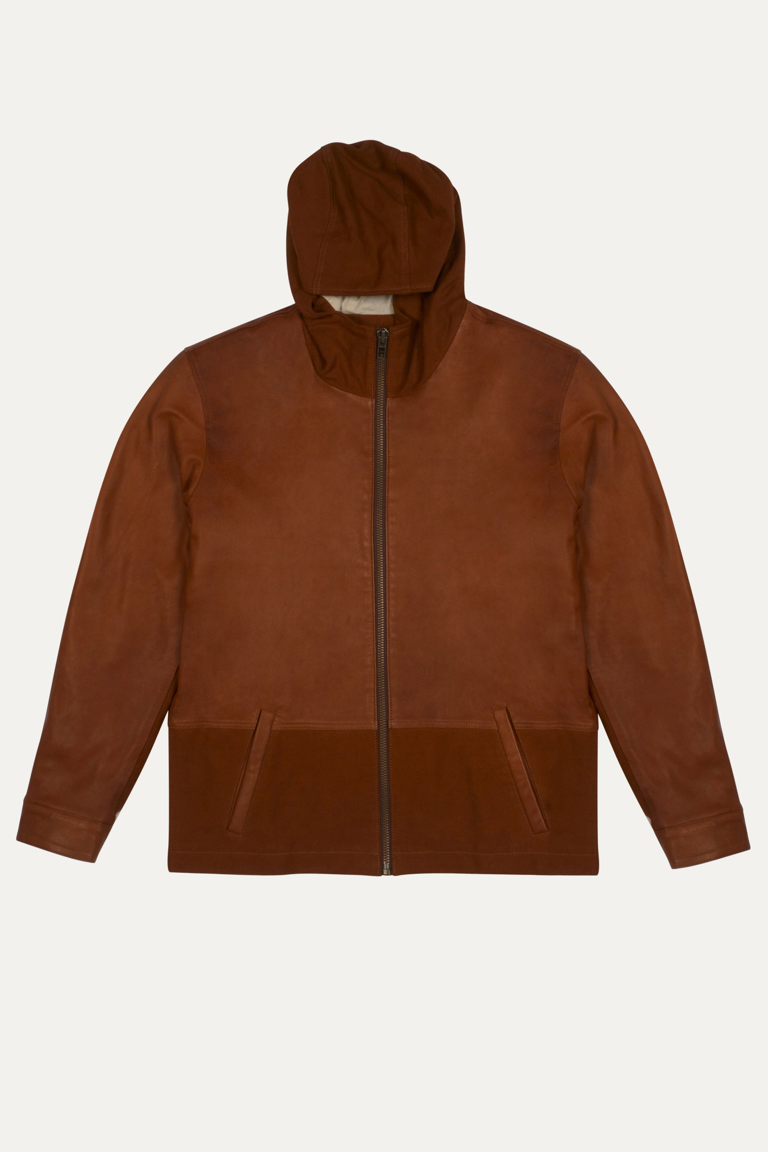 Cyrus Tan Leather Jacket