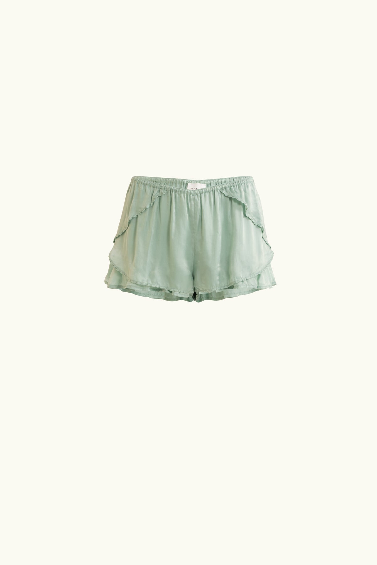 Marli Cupro Satin Frill Short