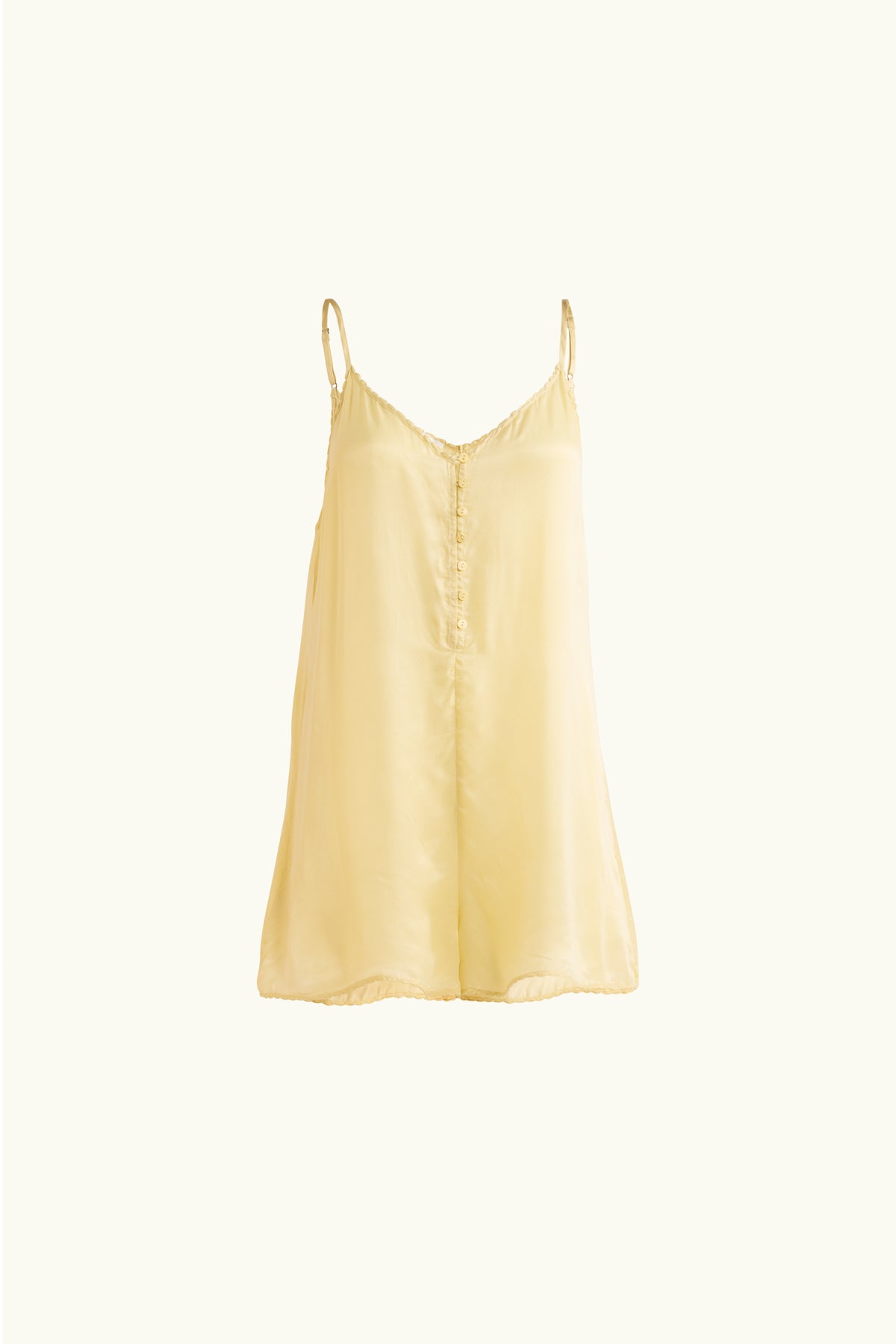 Marli Cupro Satin Playsuit