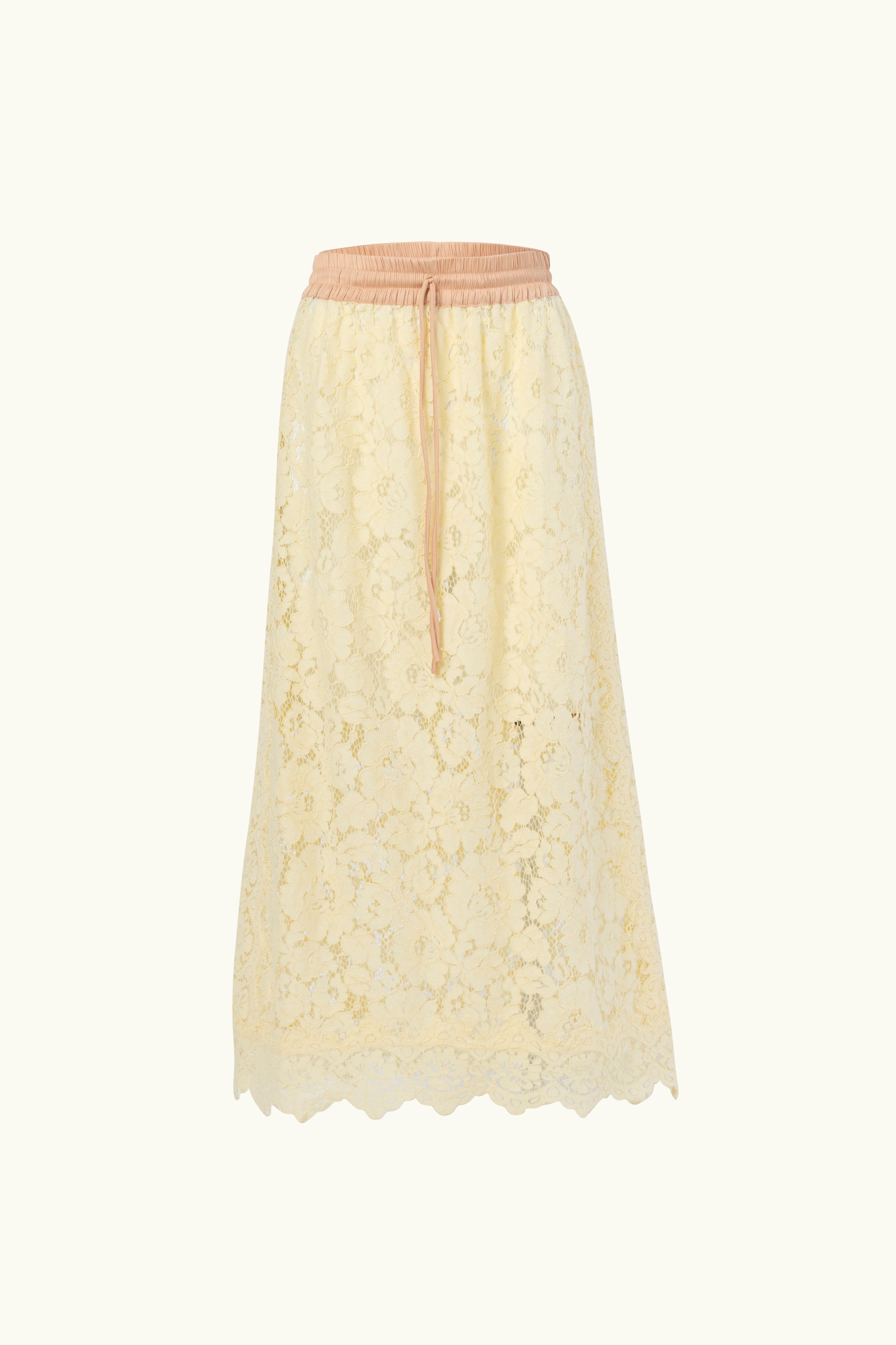Tilly Drawstring Lace Skirt