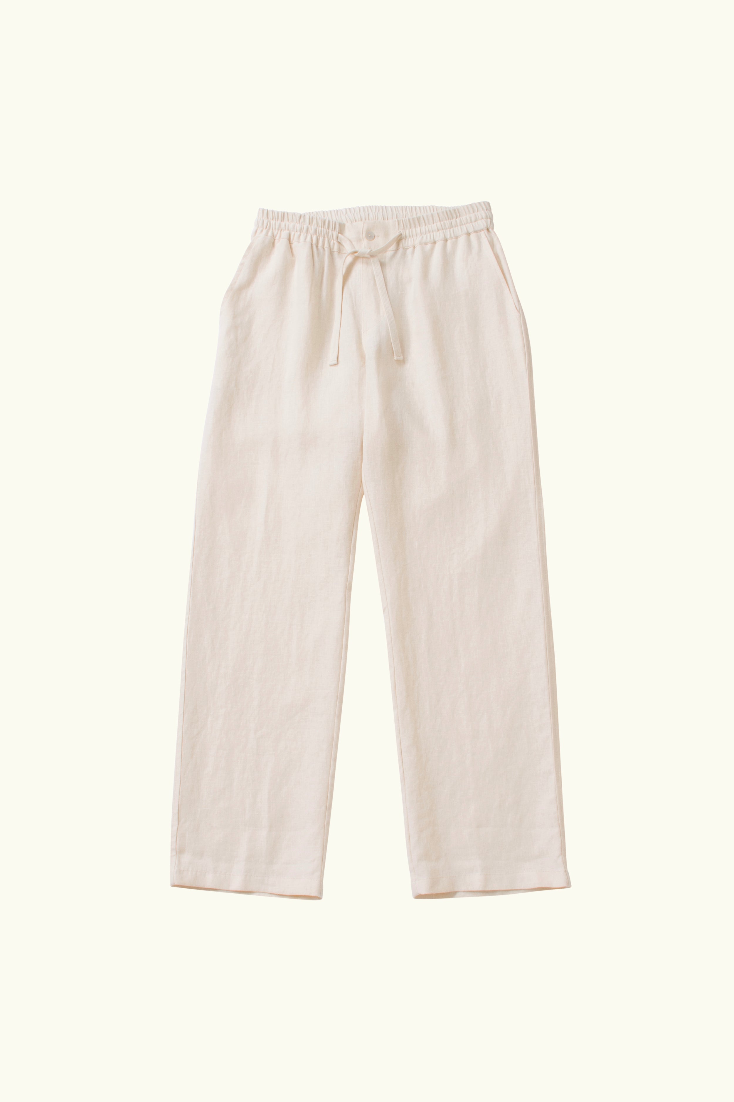 Toby Linen Drawstring Pant
