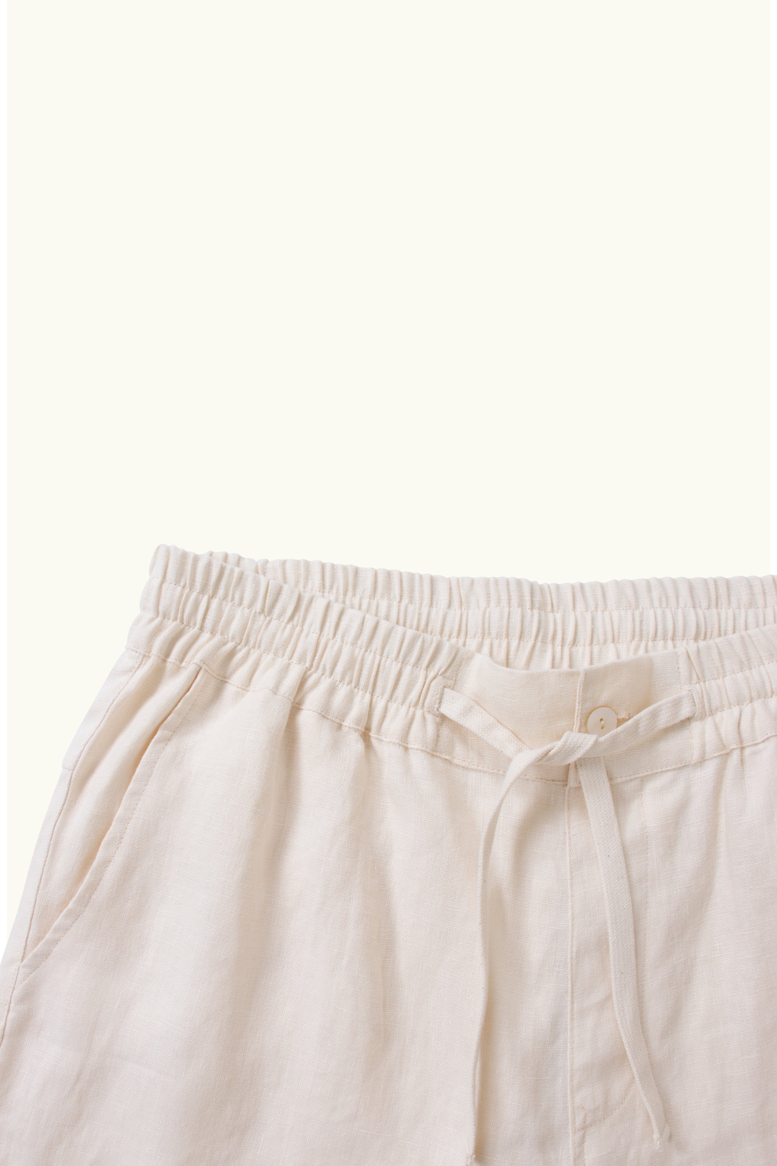 Toby Linen Drawstring Short