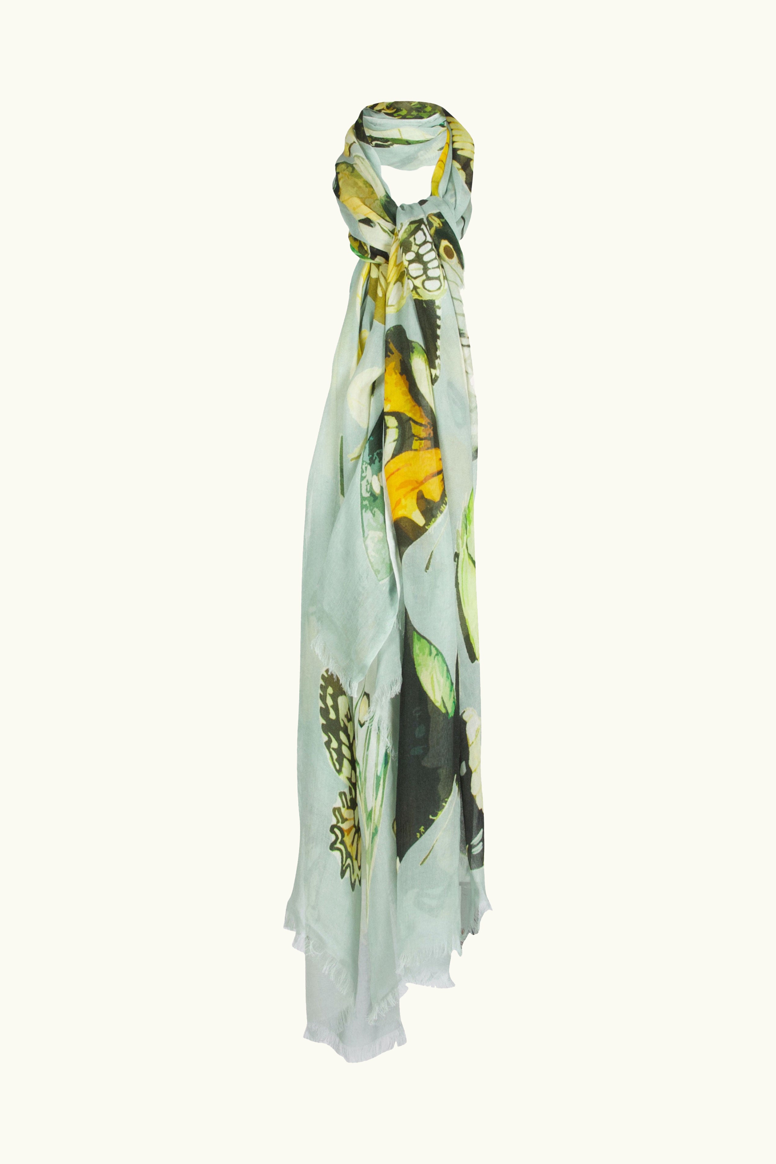 Apothecary Micromodal Butterfly Print Scarf