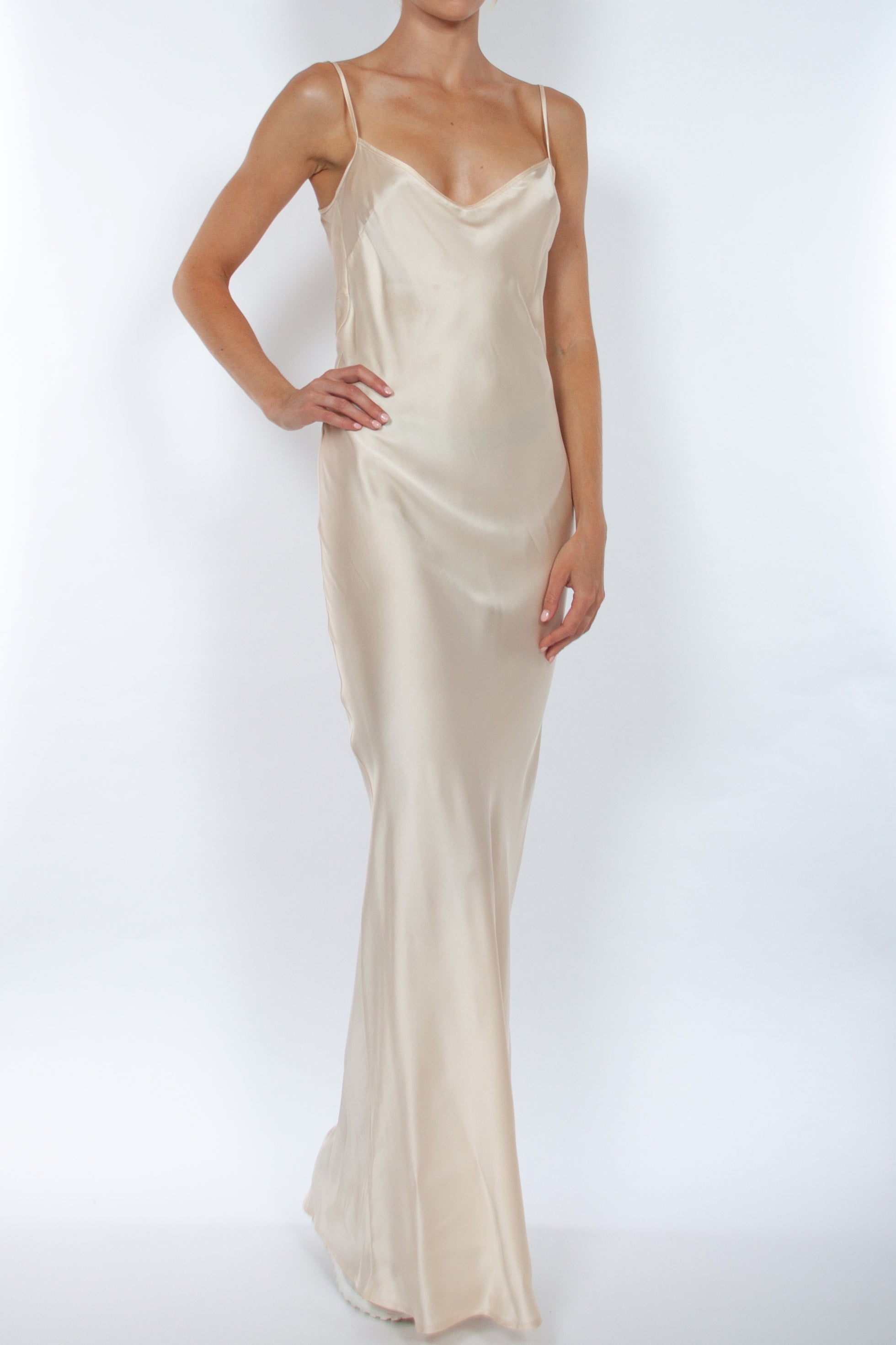 Essential Long Silk Slip