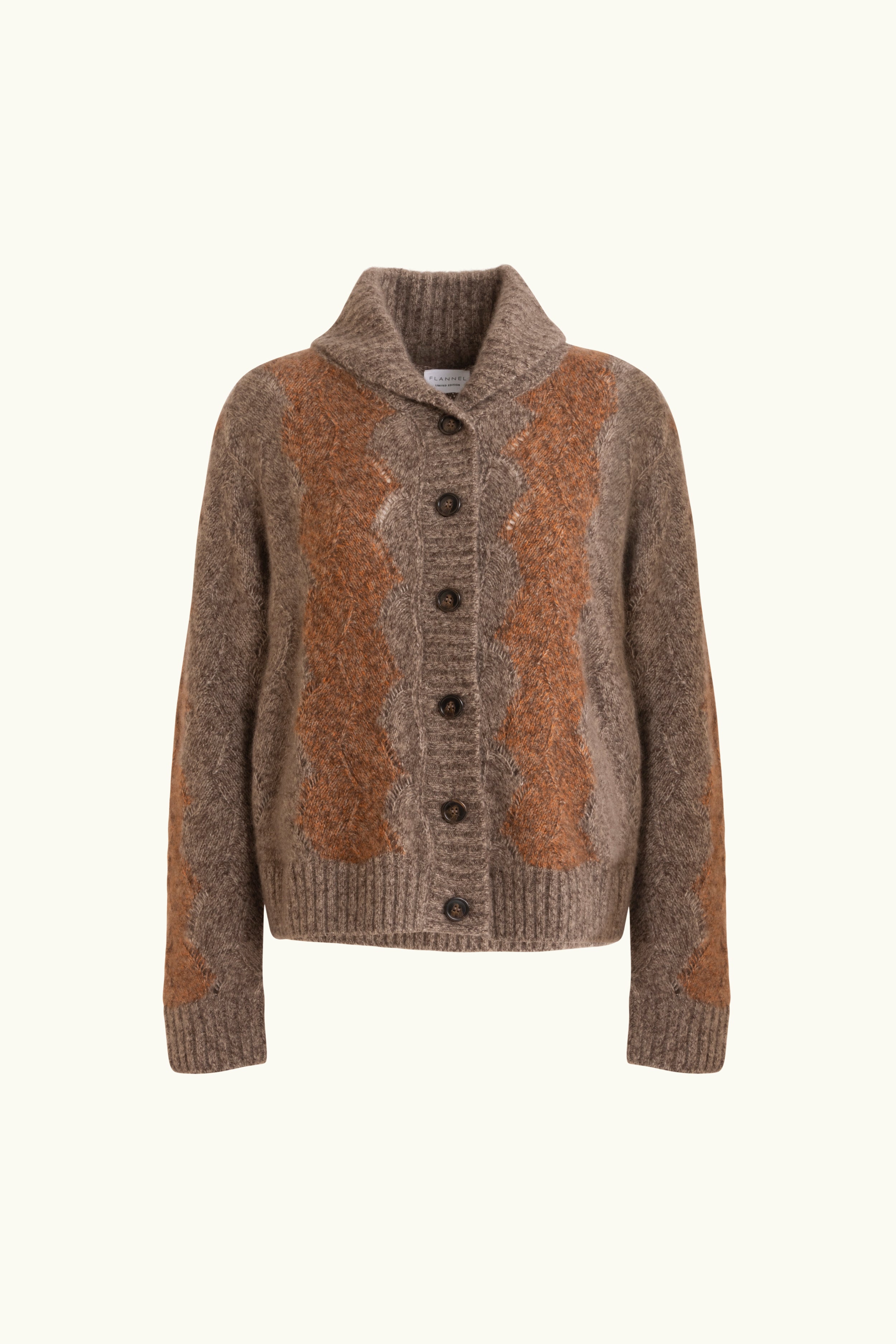 Bernard Cashmere-Silk Shawl Collar Cardigan