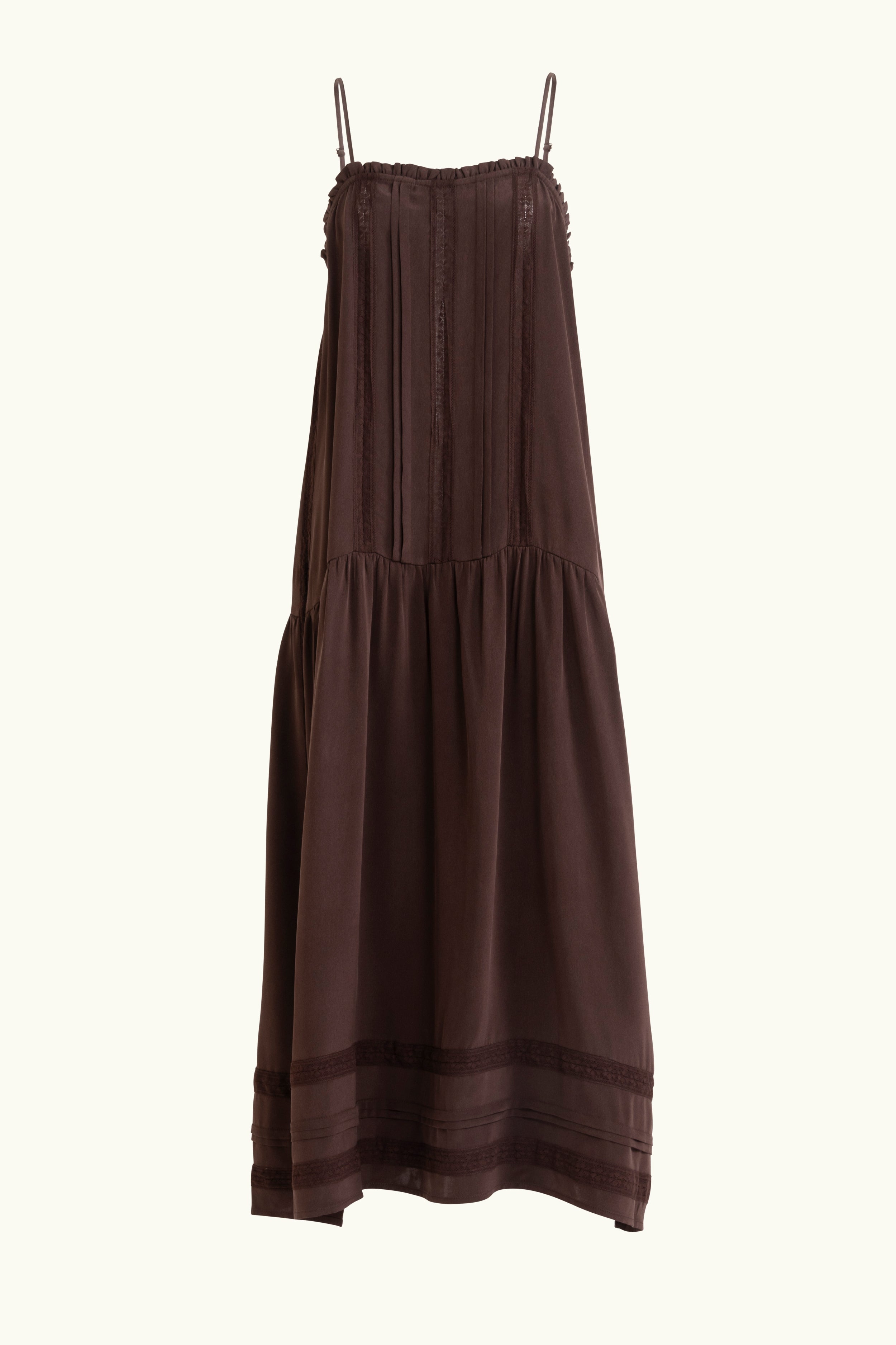 Albrey Silk Crepe Dress