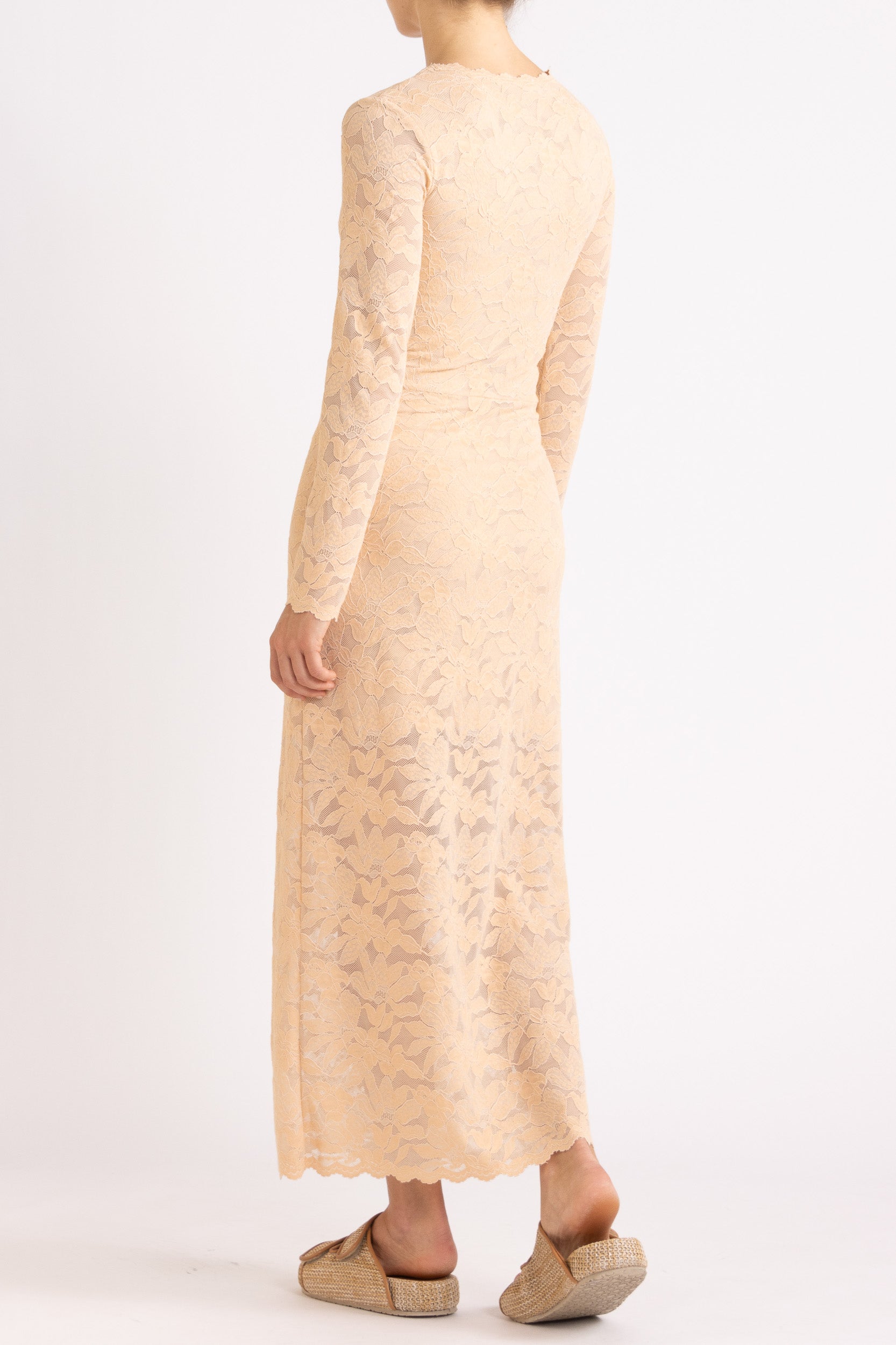 Erika Lace Long Sleeve Dress