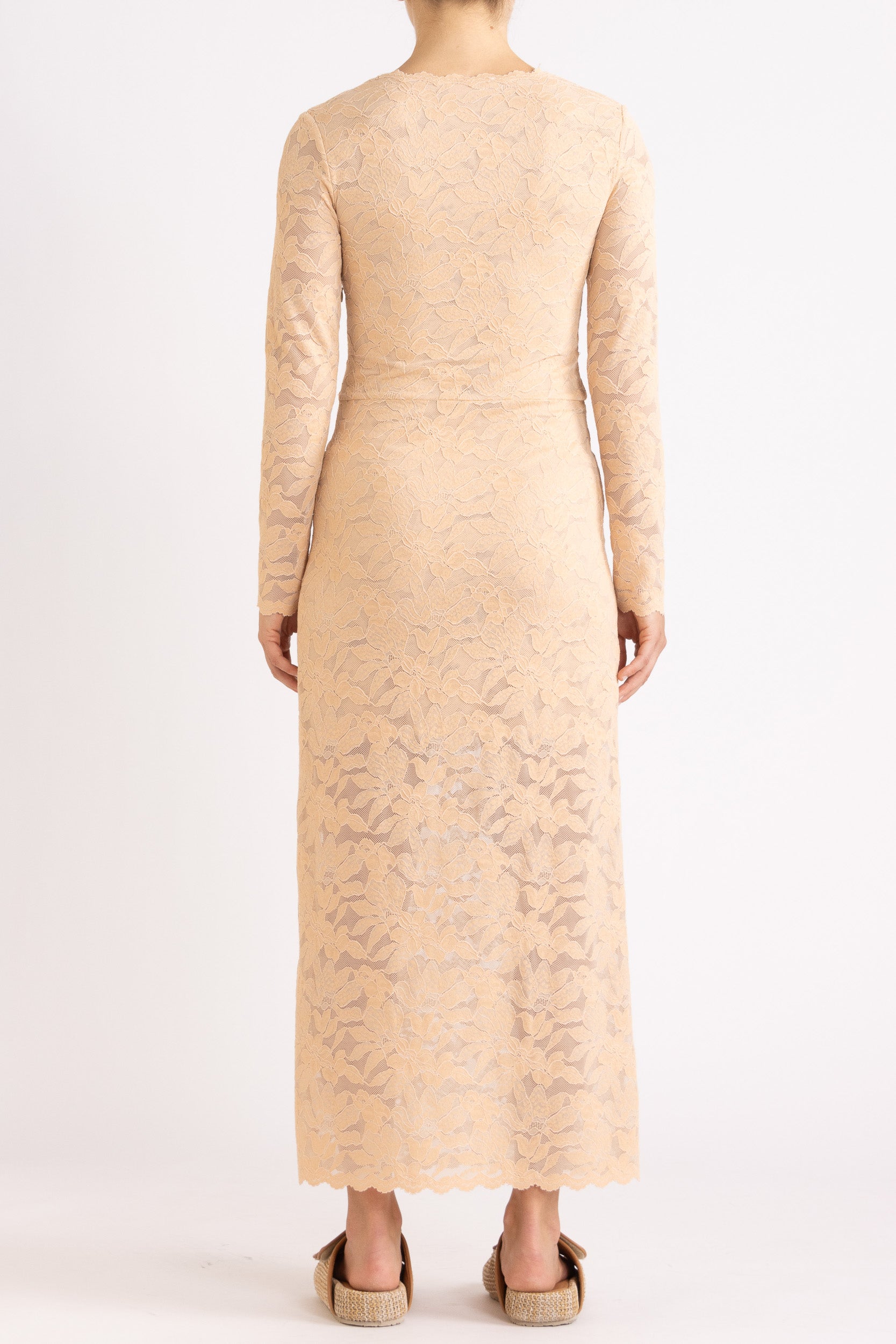 Erika Lace Long Sleeve Dress