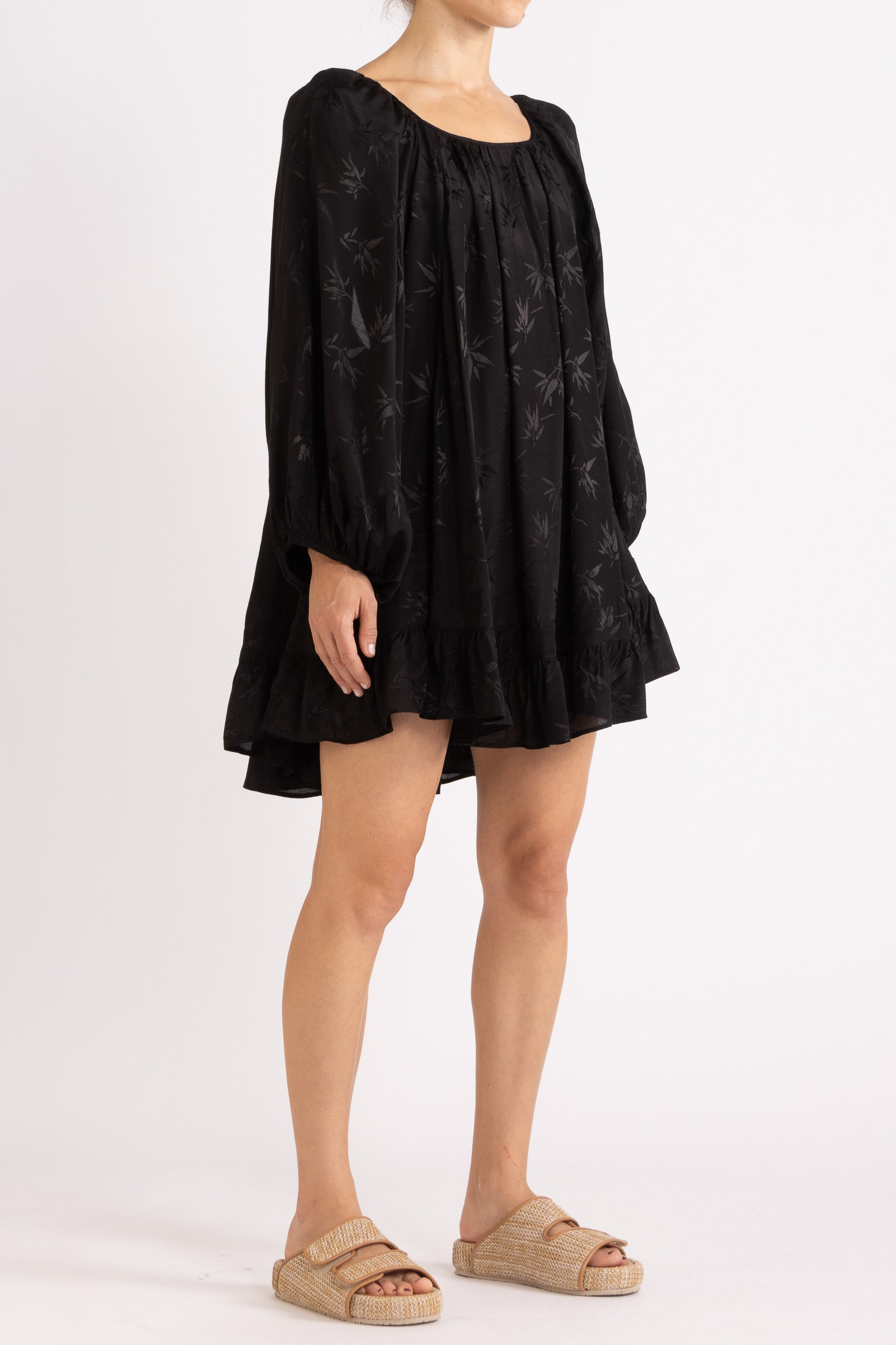 Rue Bamboo Jacquard Dress