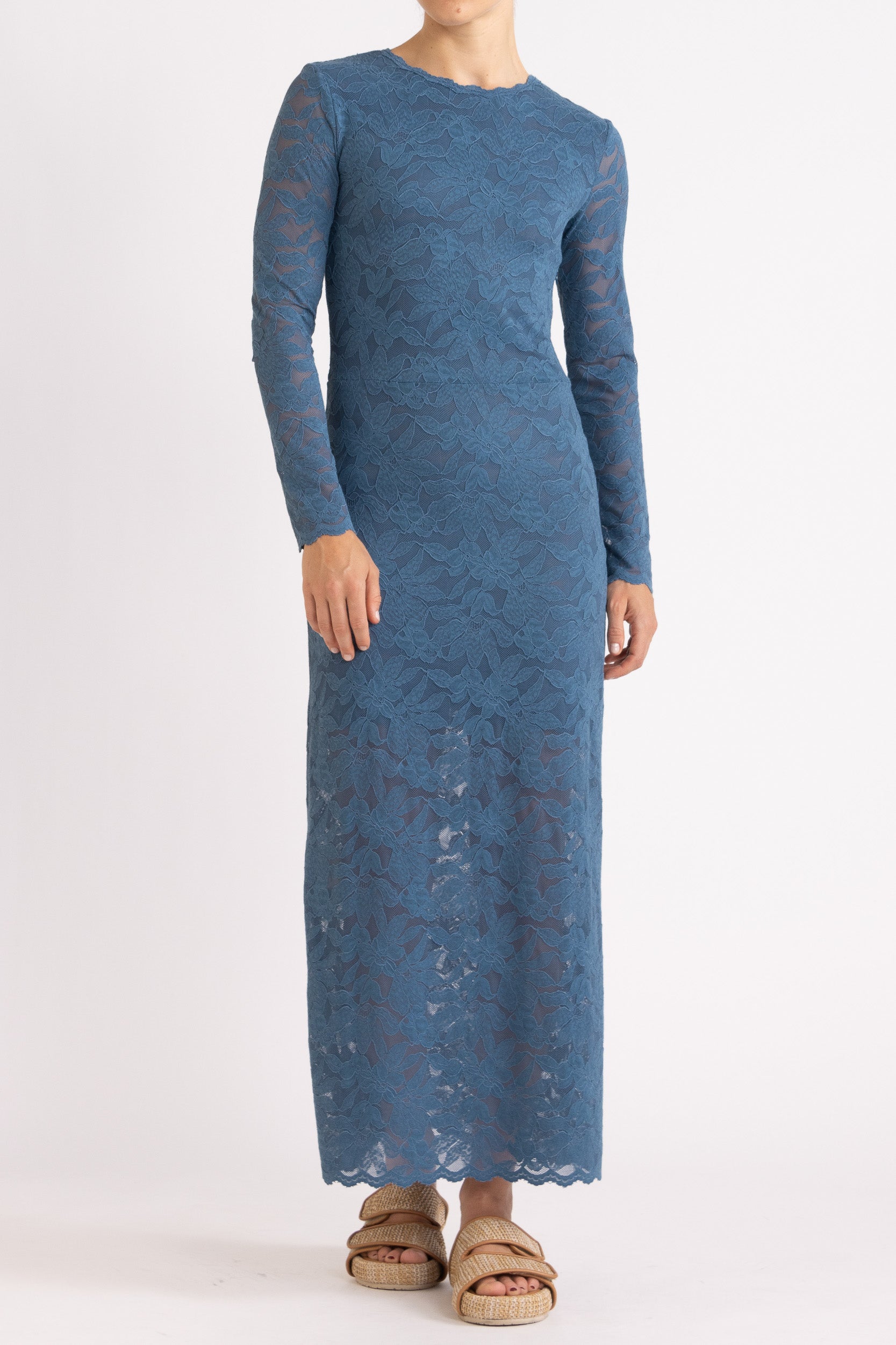 Erika Lace Long Sleeve Dress