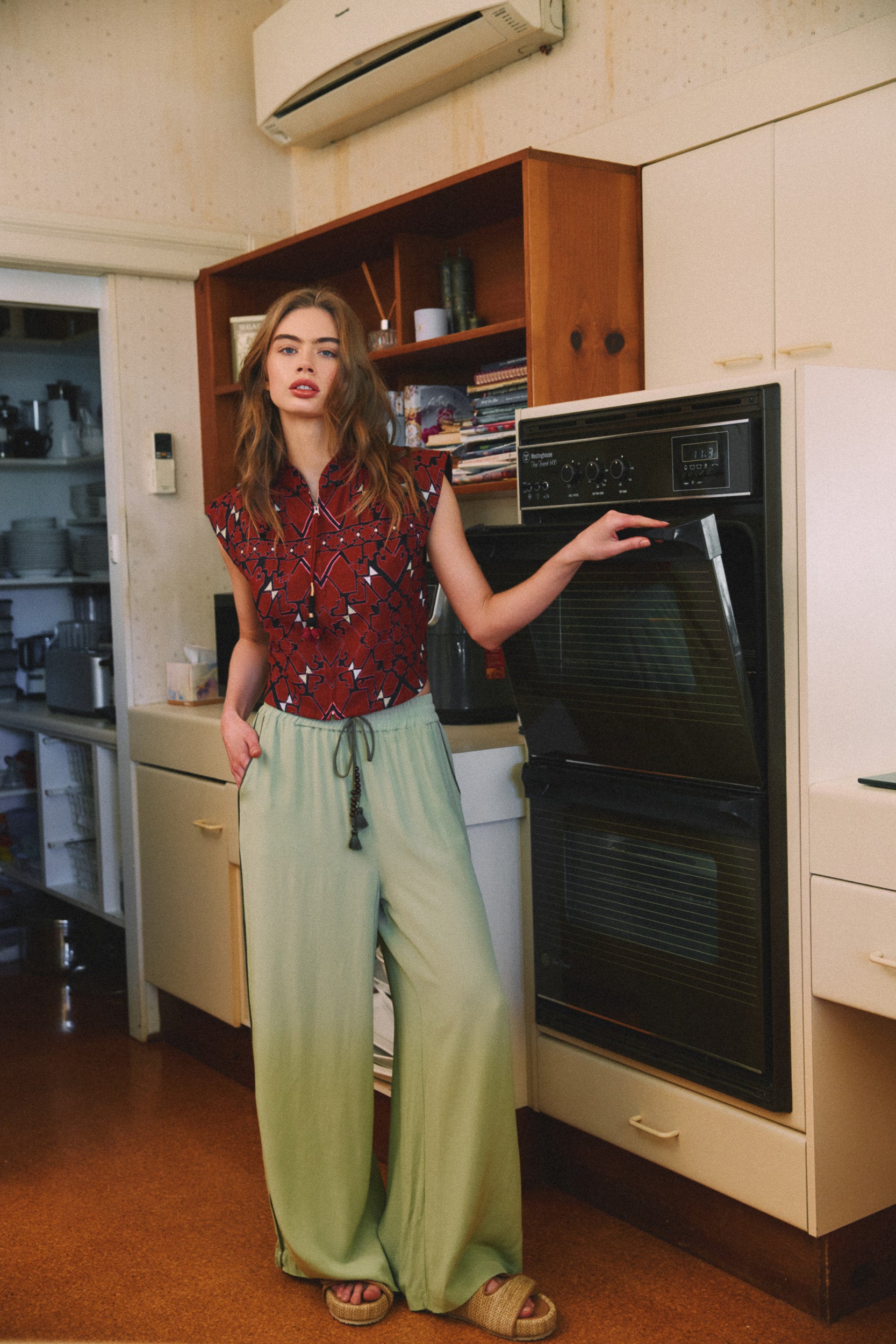 Jericho Embroidered Cotton Vest