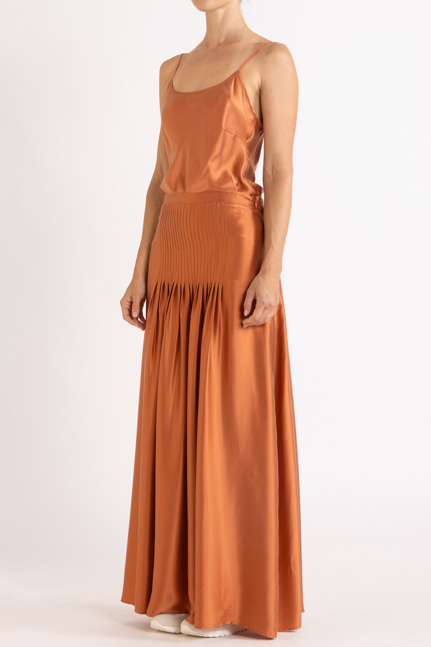 Essential Silk Maxi Skirt