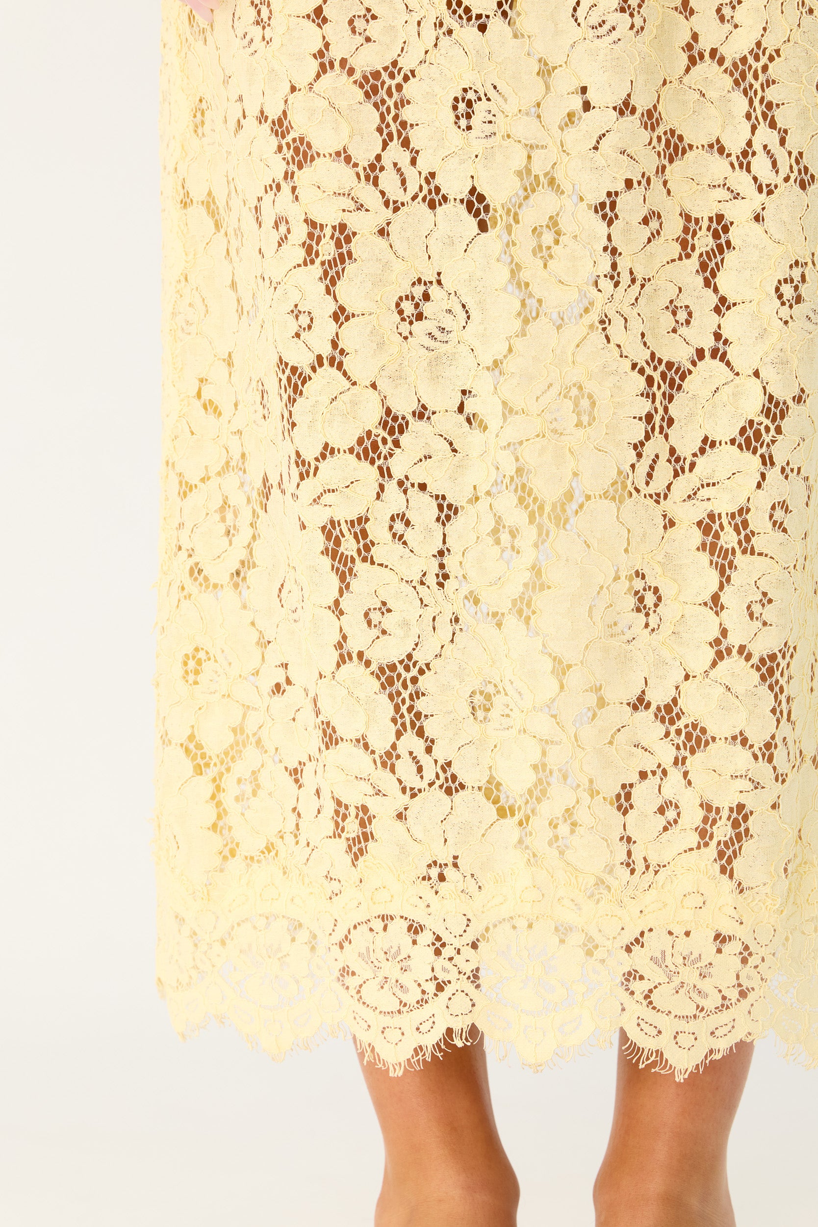Tilly Drawstring Lace Skirt