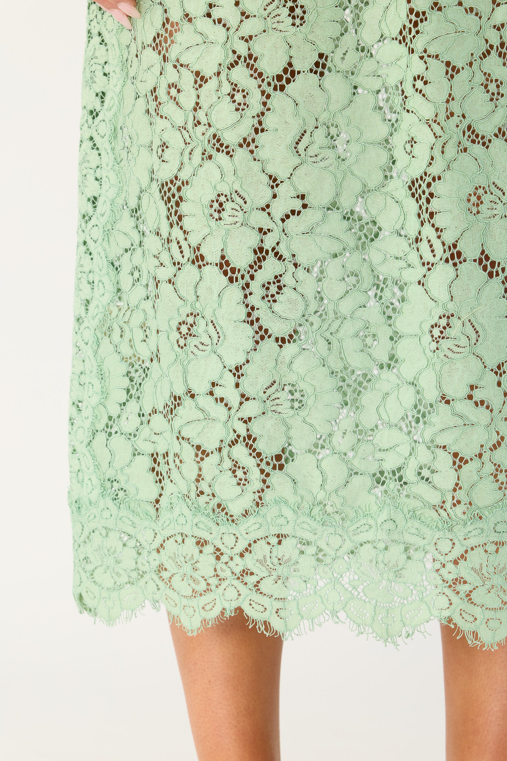 Tilly Drawstring Lace Skirt