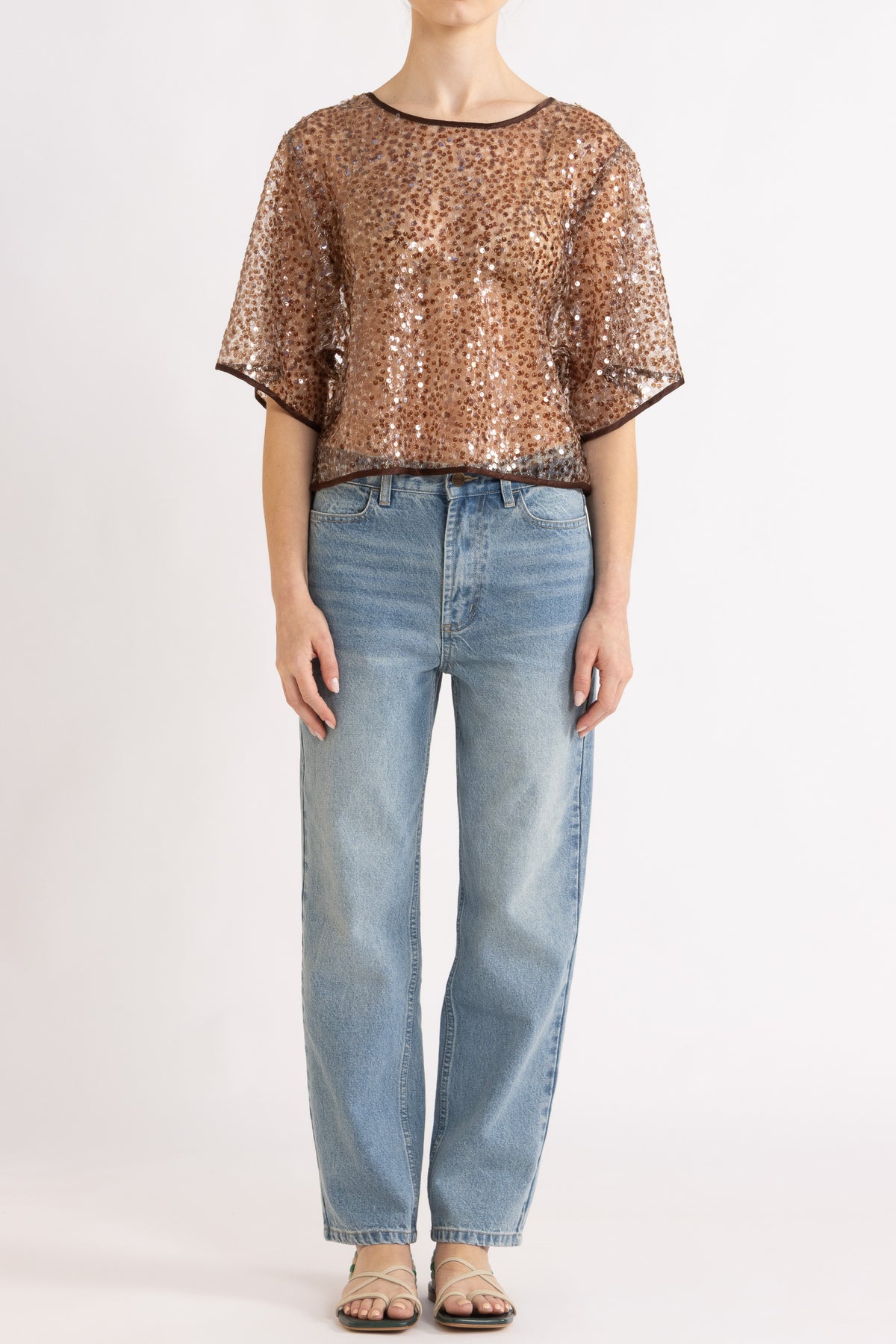 Skyler Sequin Top