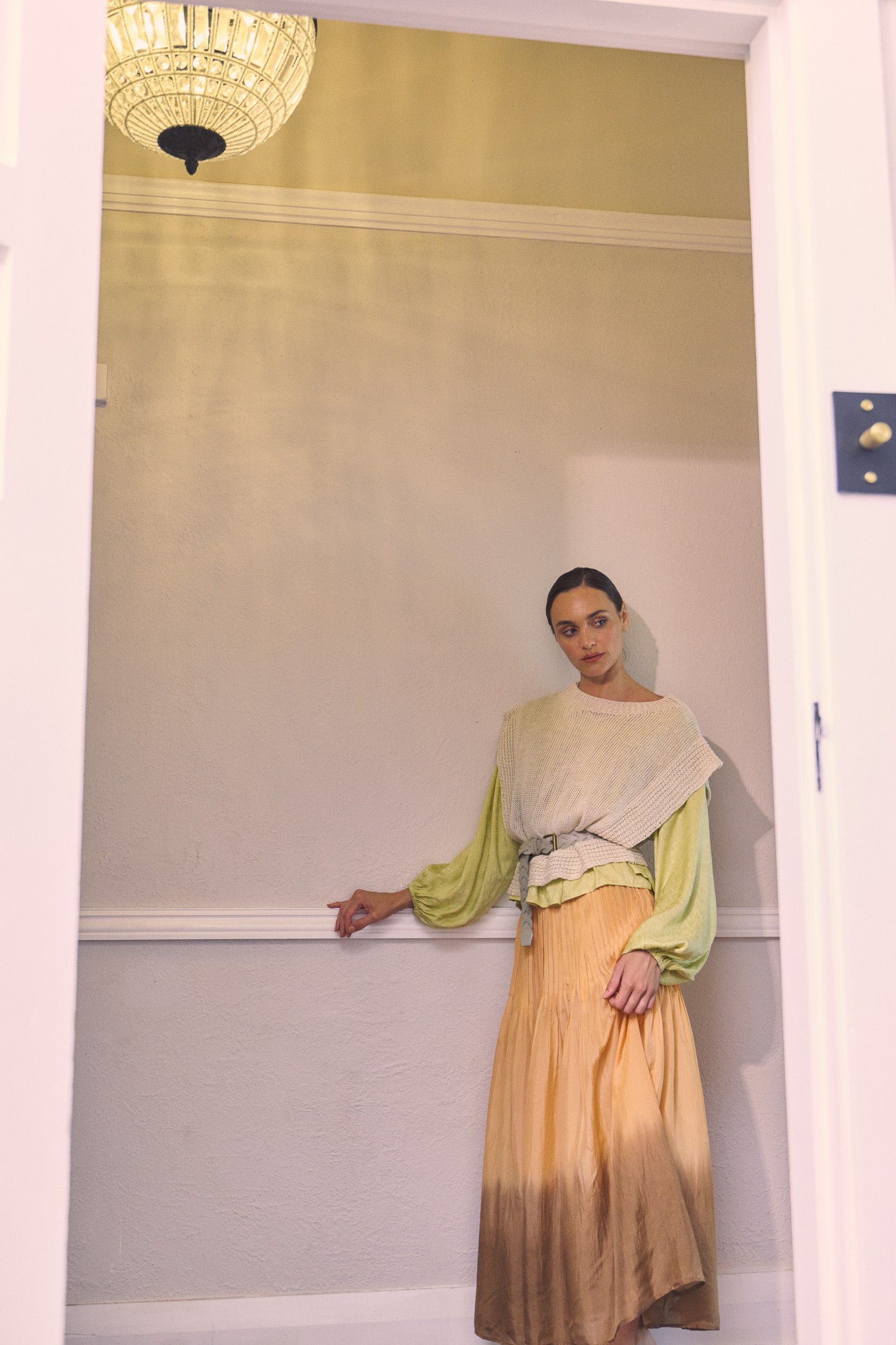 Avril Linen Knit Vest