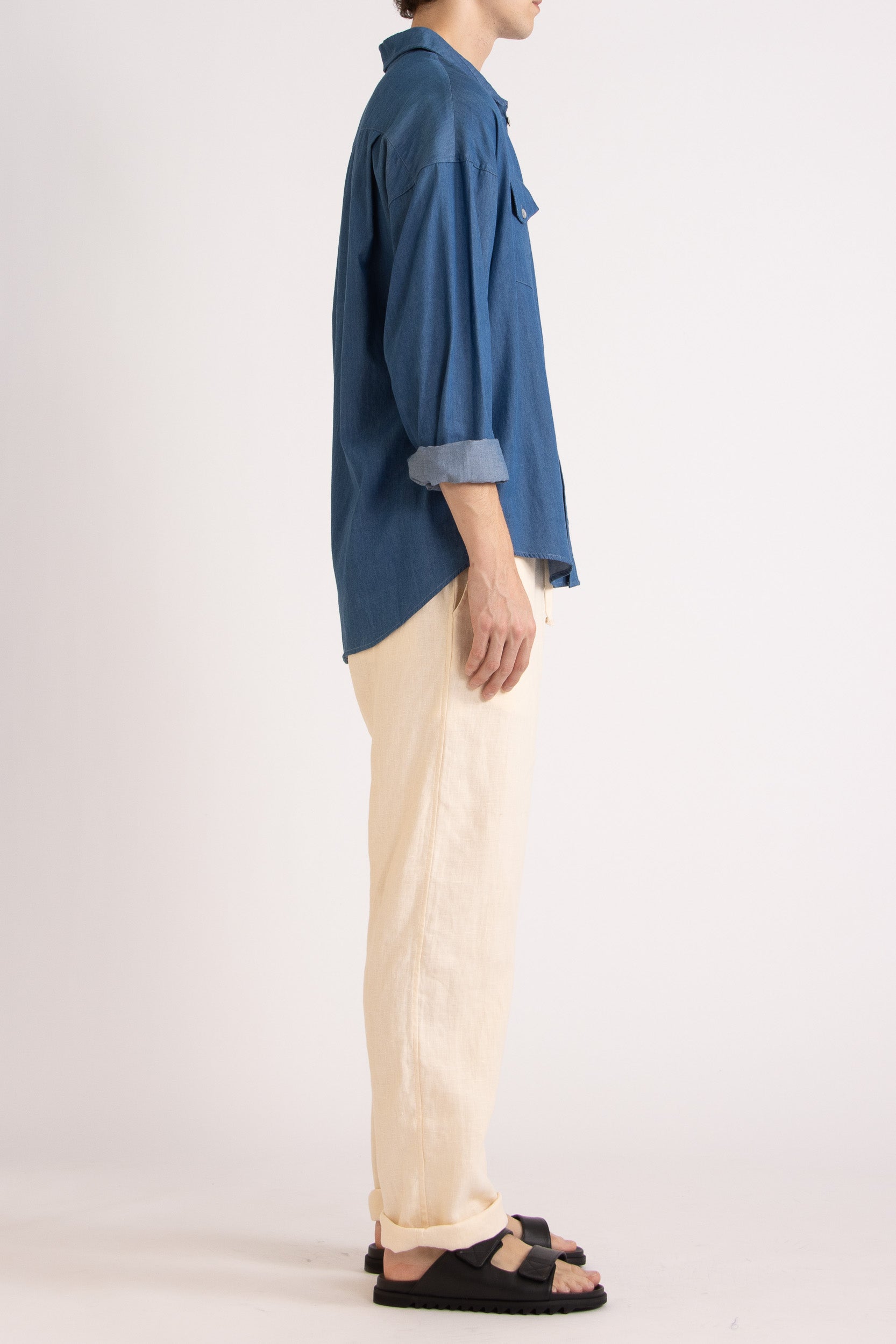 Barret Chambray Denim Shirt