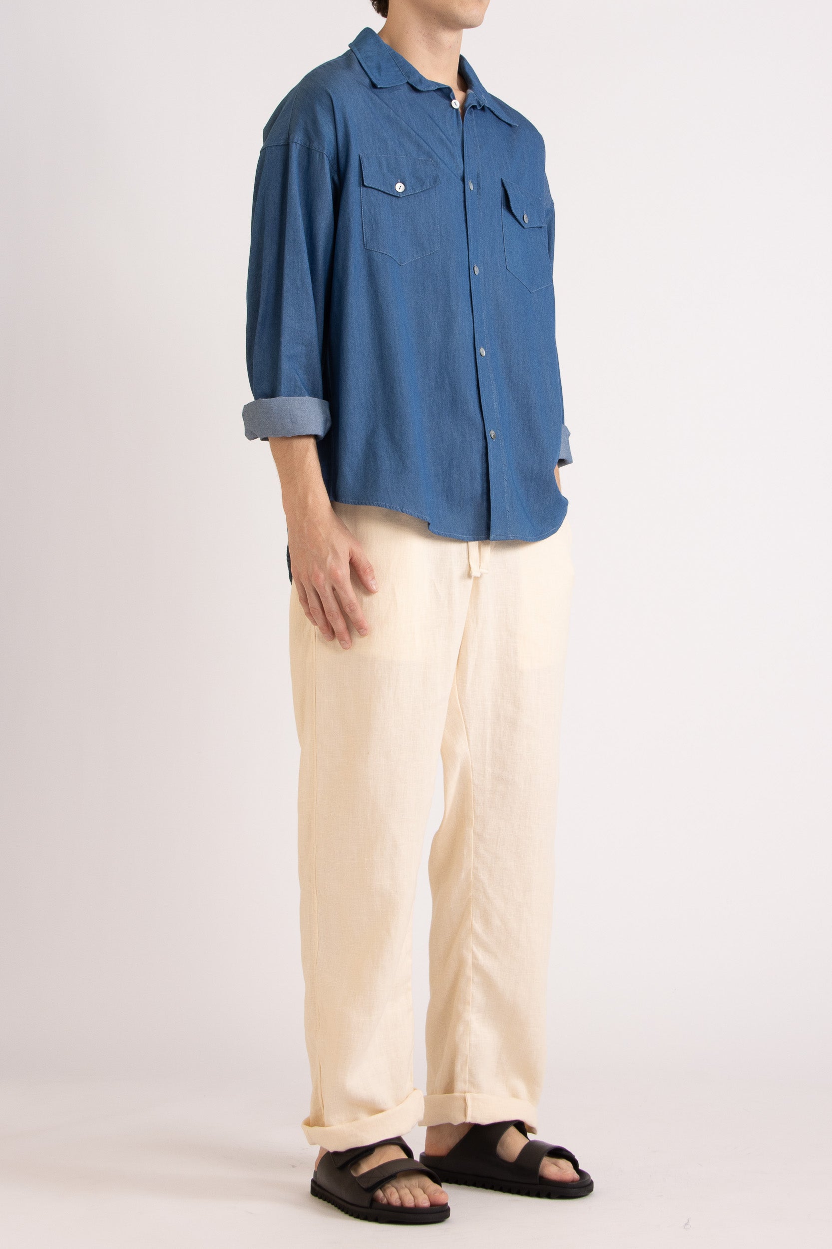 Barret Chambray Denim Shirt