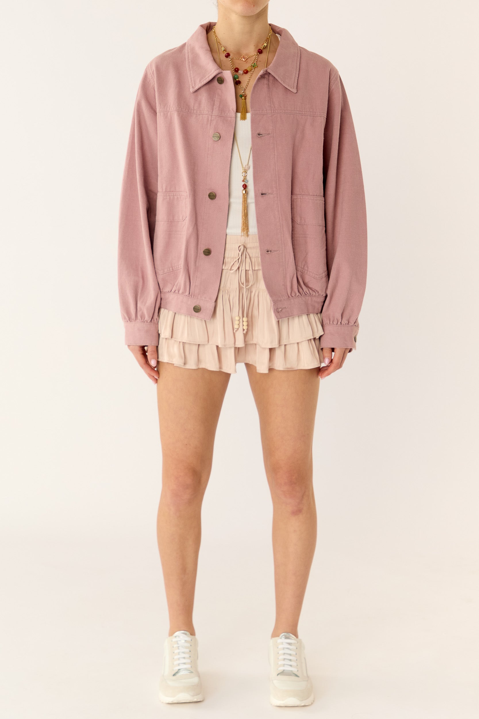 Andie Cotton Twill Jacket