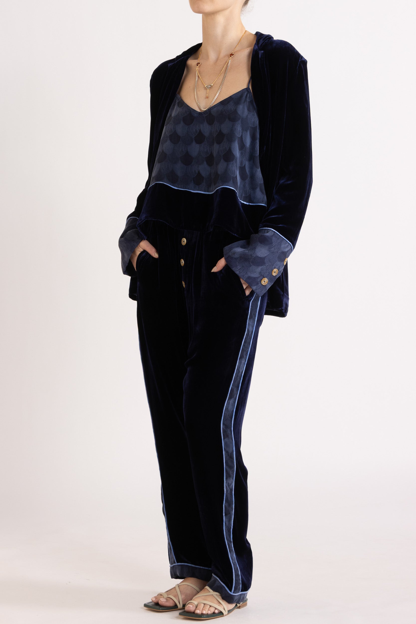 Deme Velvet Blazer