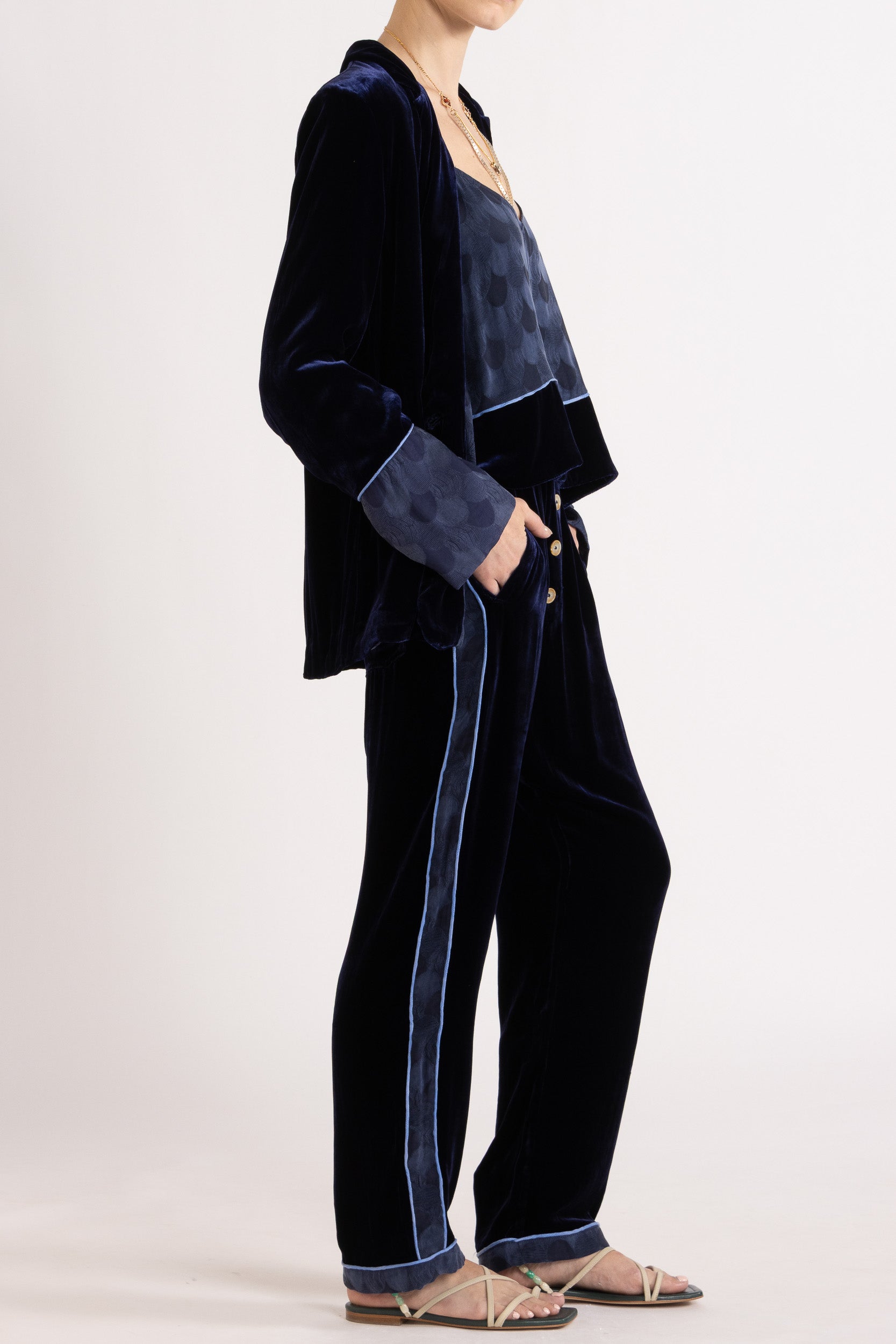 Deme Velvet Blazer