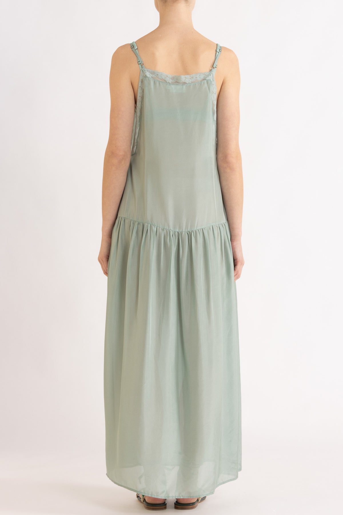 Eli Silk Habotai Dress