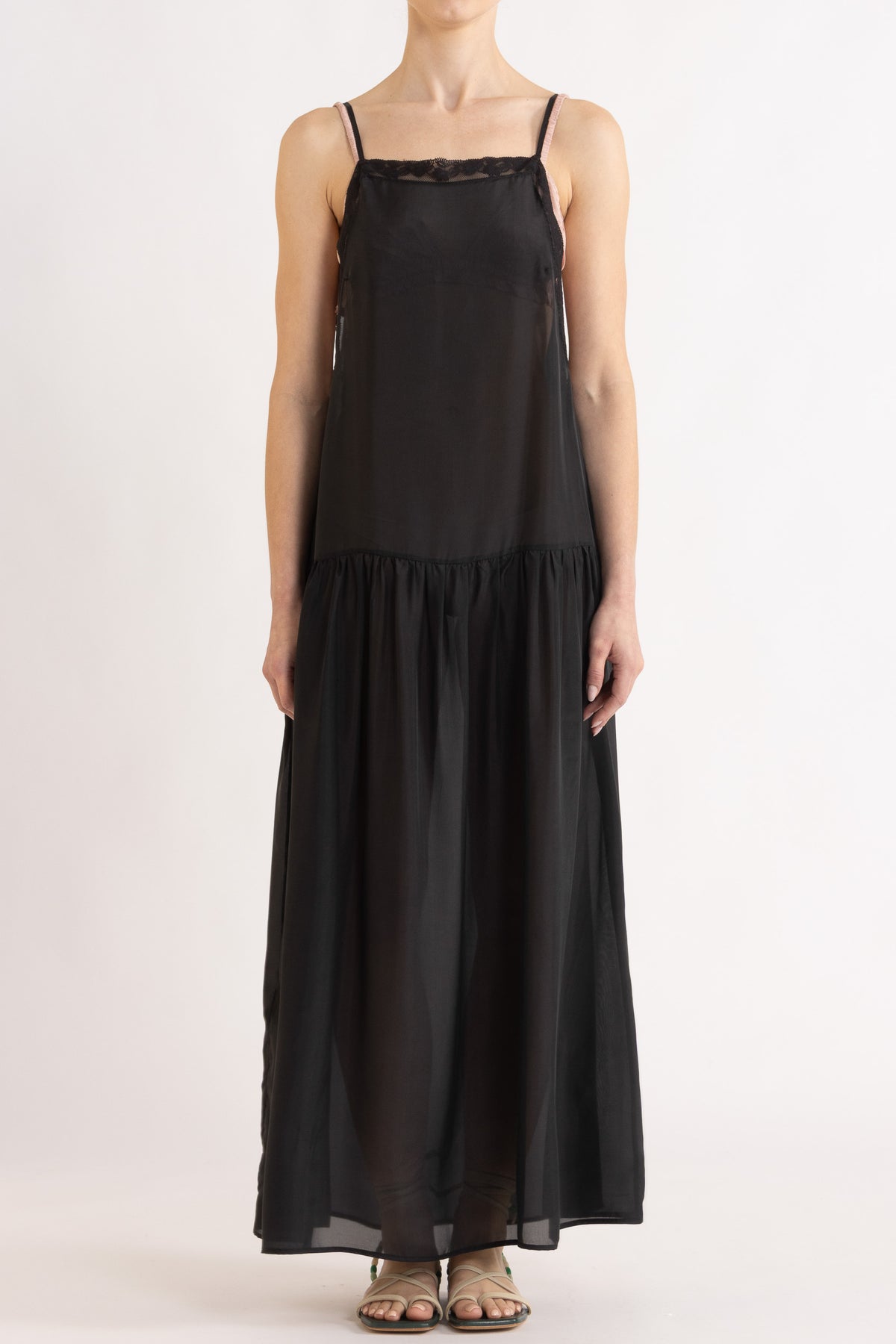 Eli Silk Habotai Dress