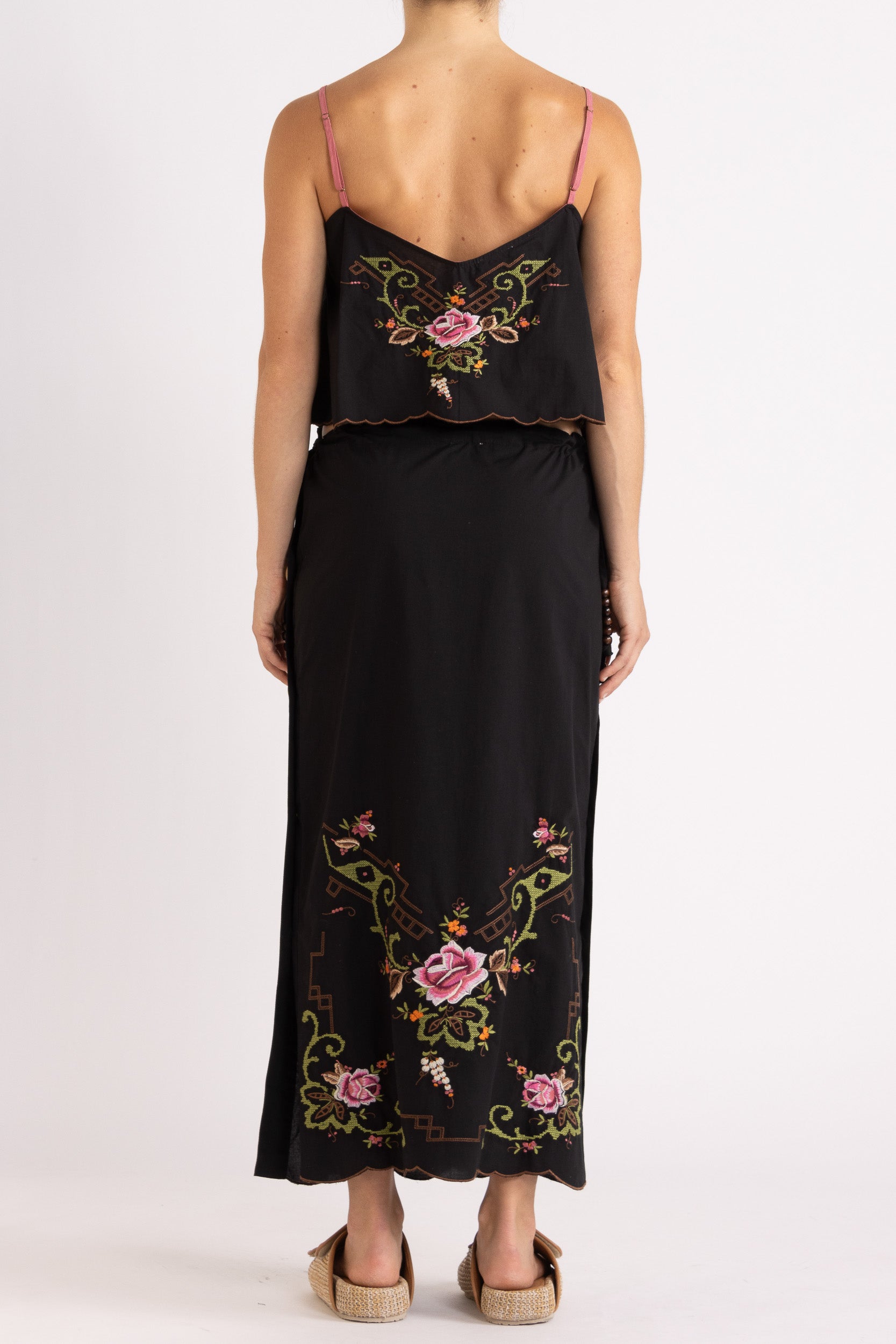 Esther Embroidered Cotton Cami