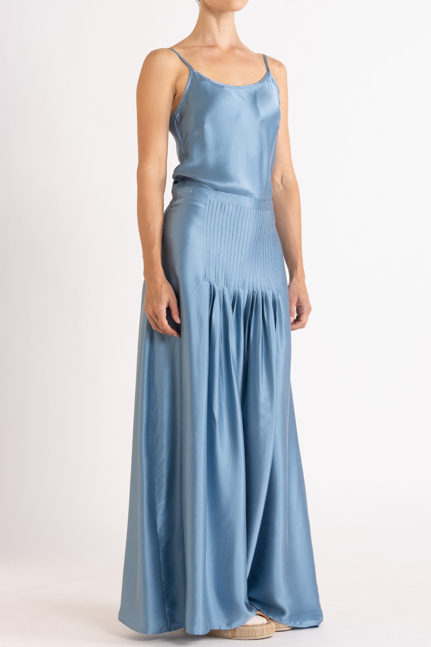 Essential Silk Maxi Skirt