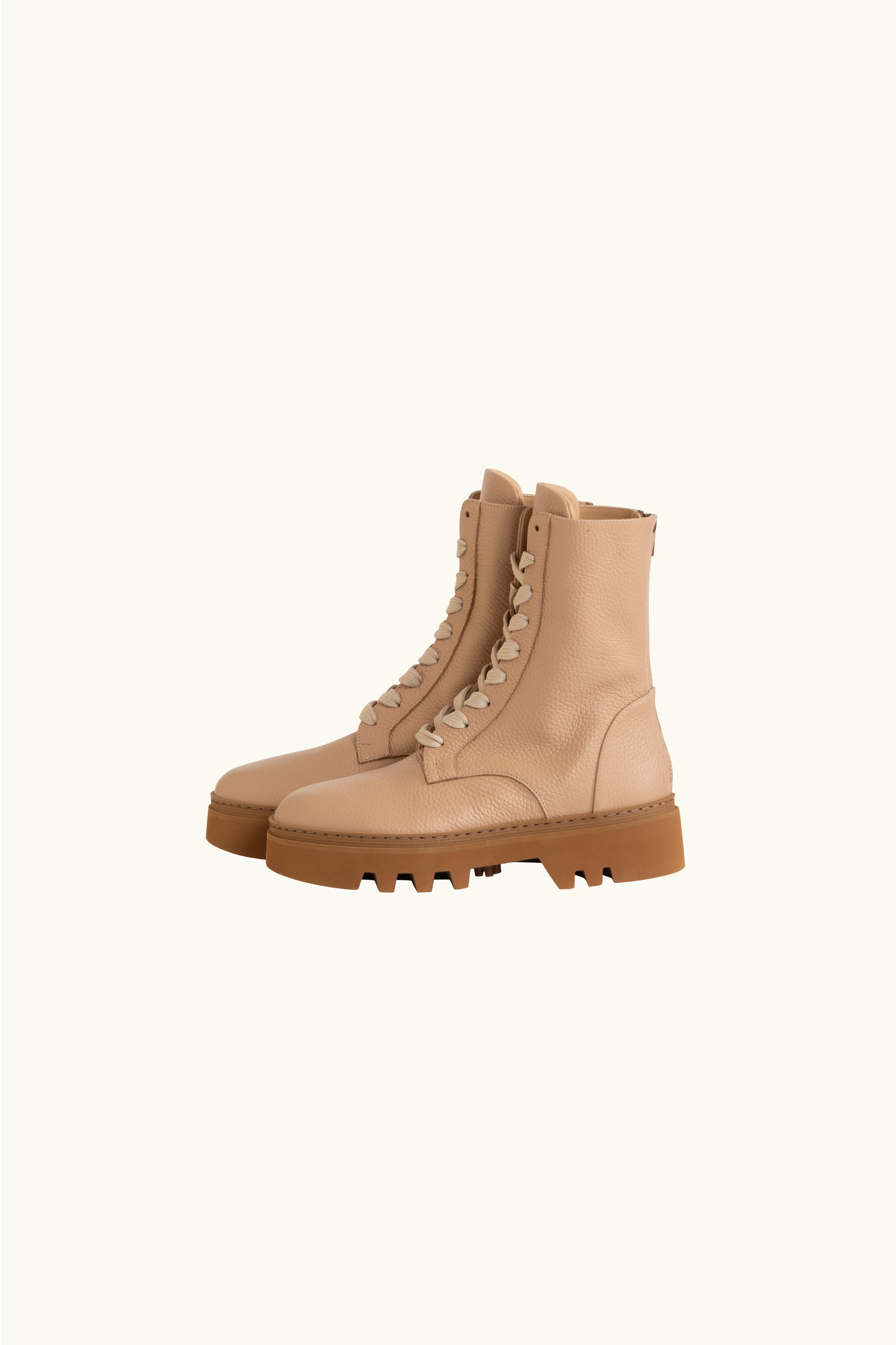 Fallon Leather Combat Boot