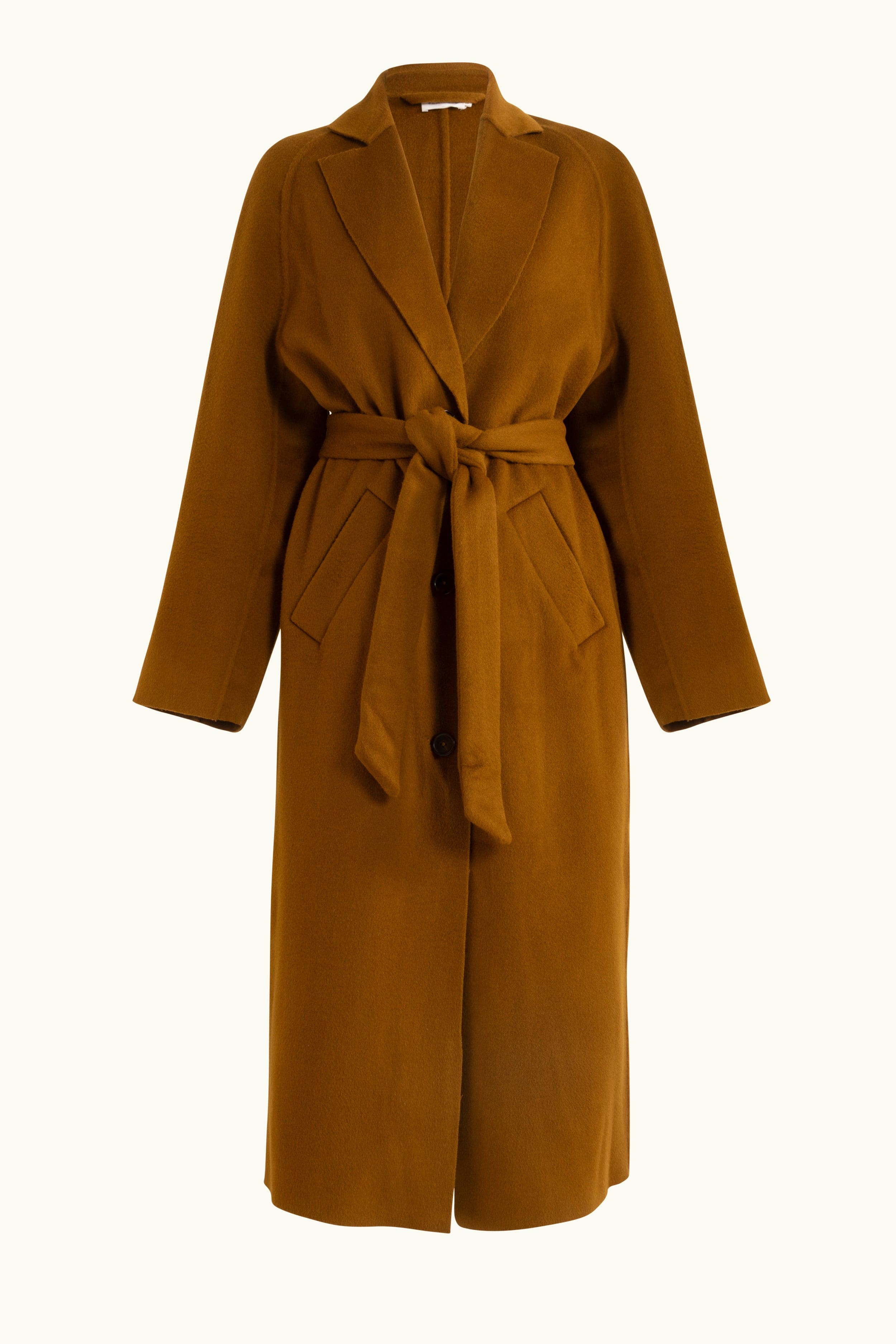 Georgia Wool Fringe Coat