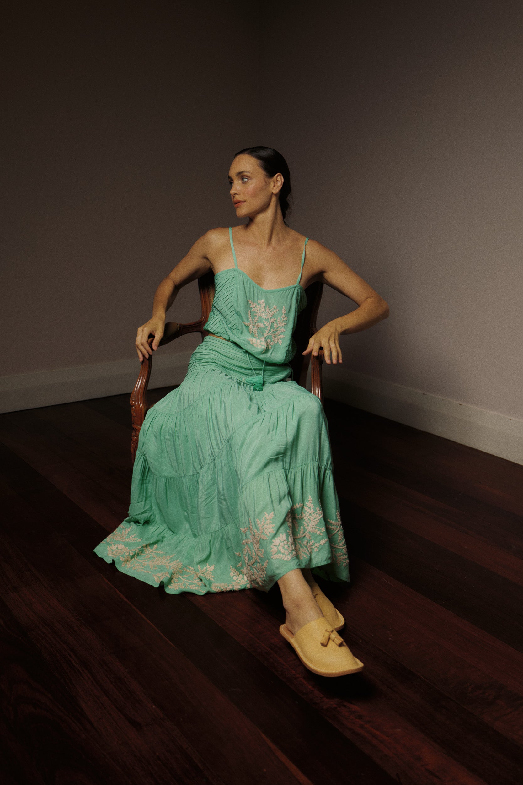 Elsie Embroidered Cami