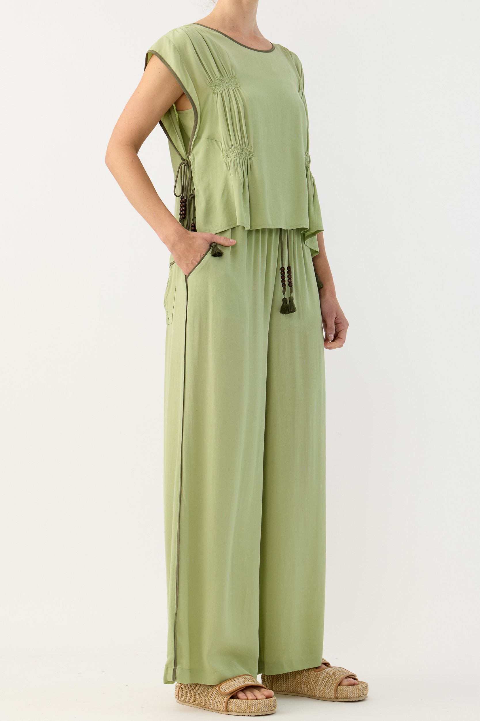 Marigold Wide Leg Pant