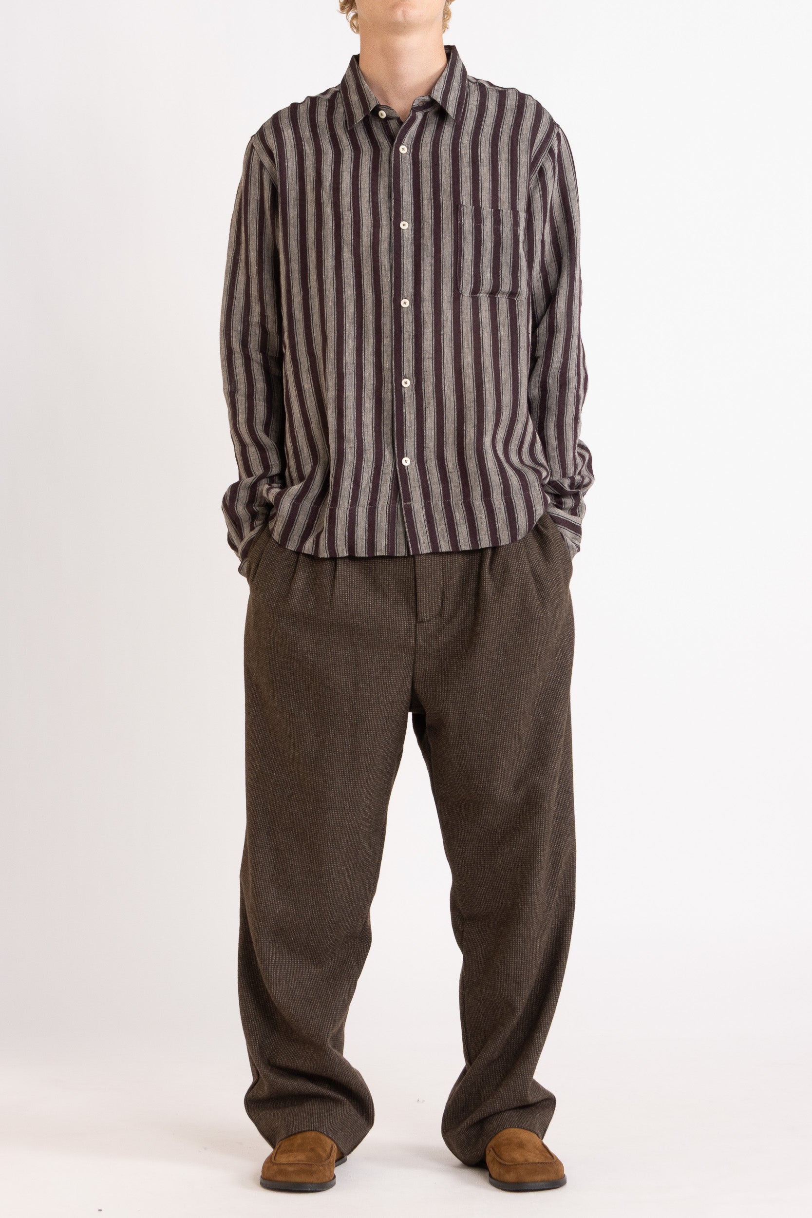 Kale Linen Shirt