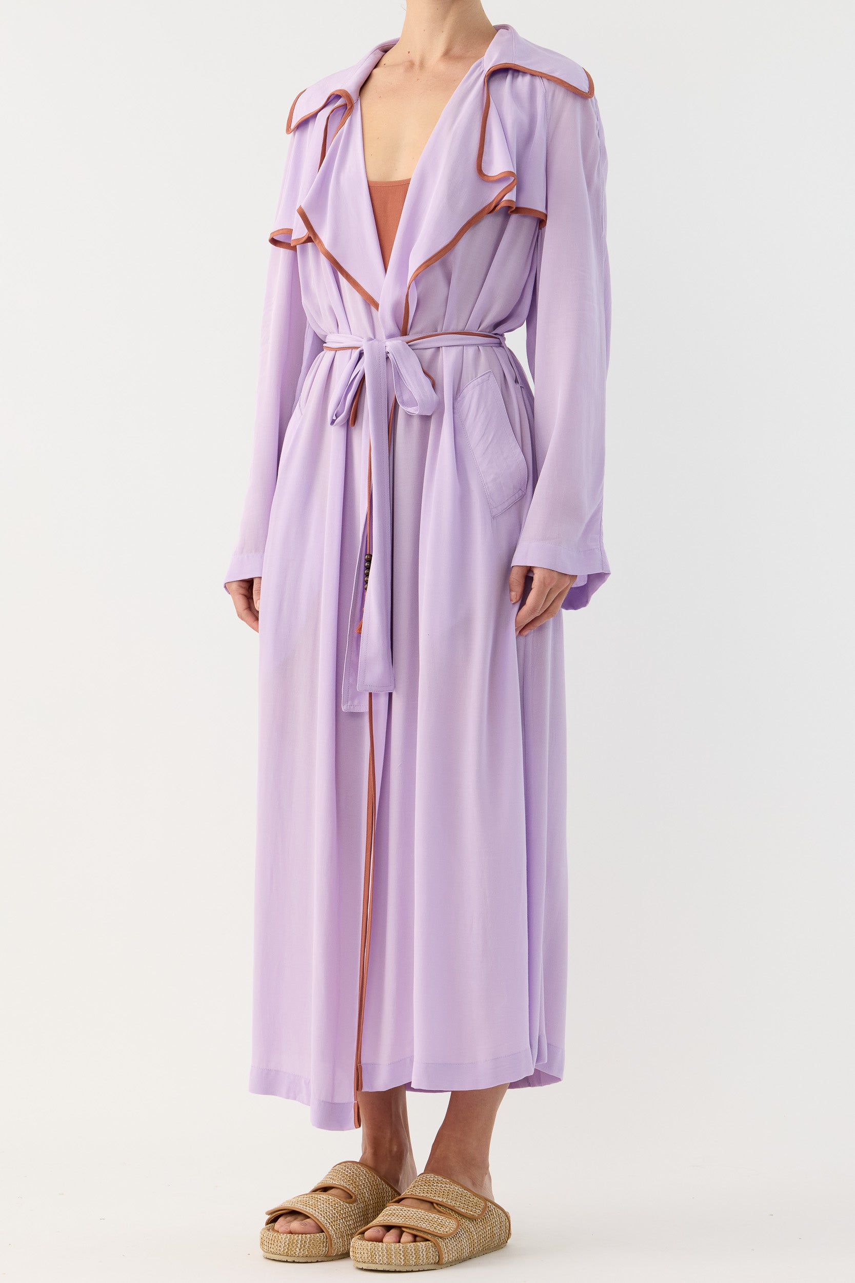 Marigold Lightweight Trench Coat