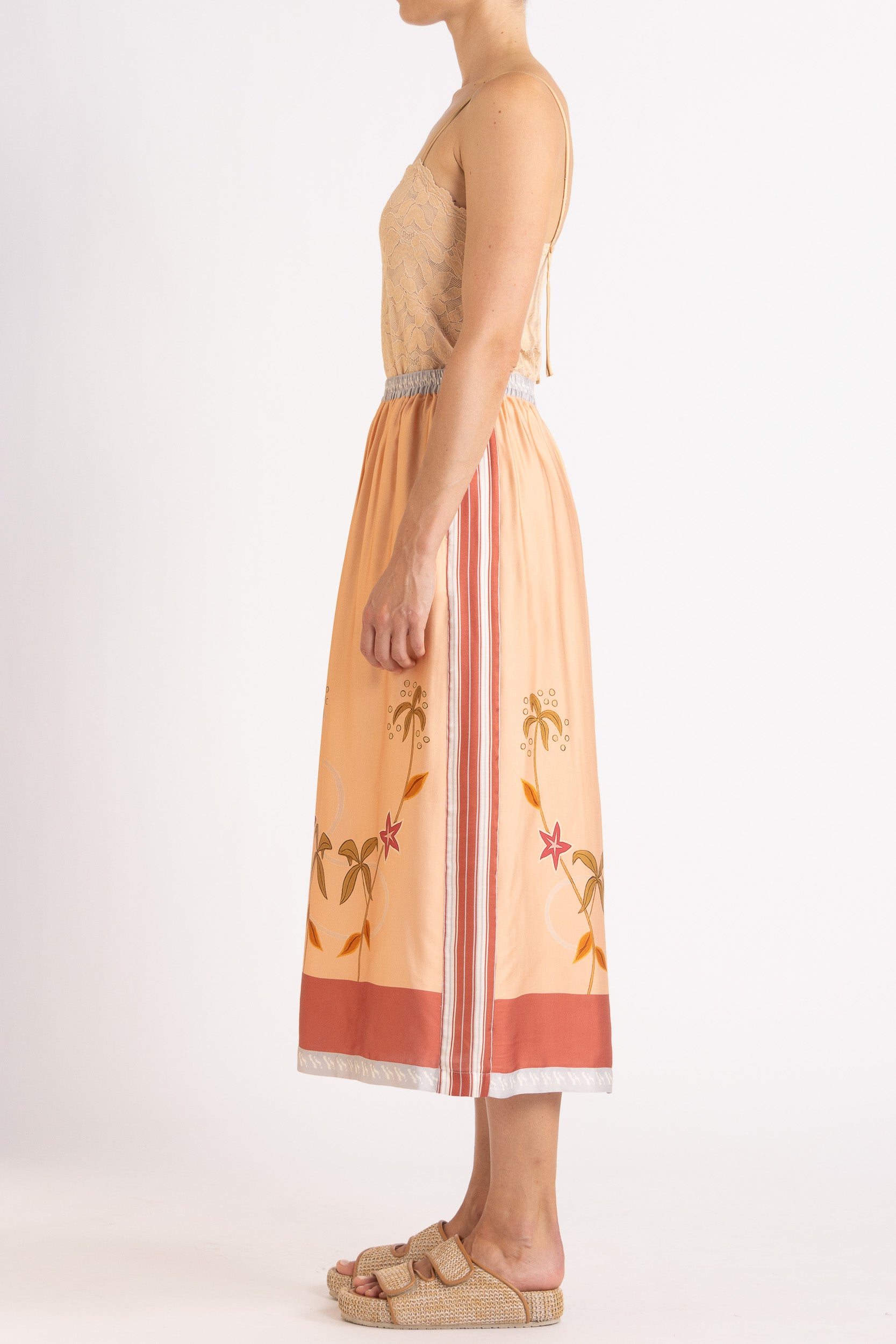 Honey Print Skirt