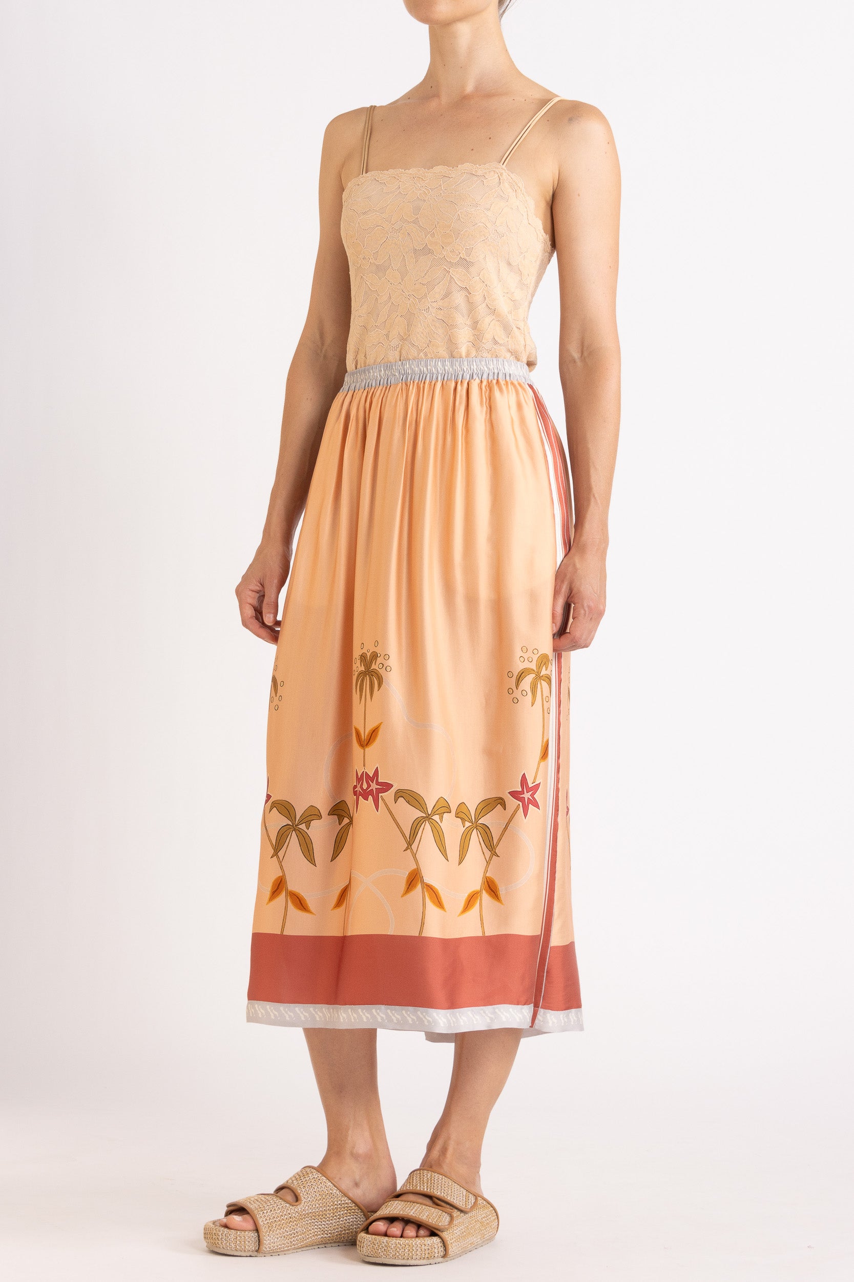 Honey Print Skirt