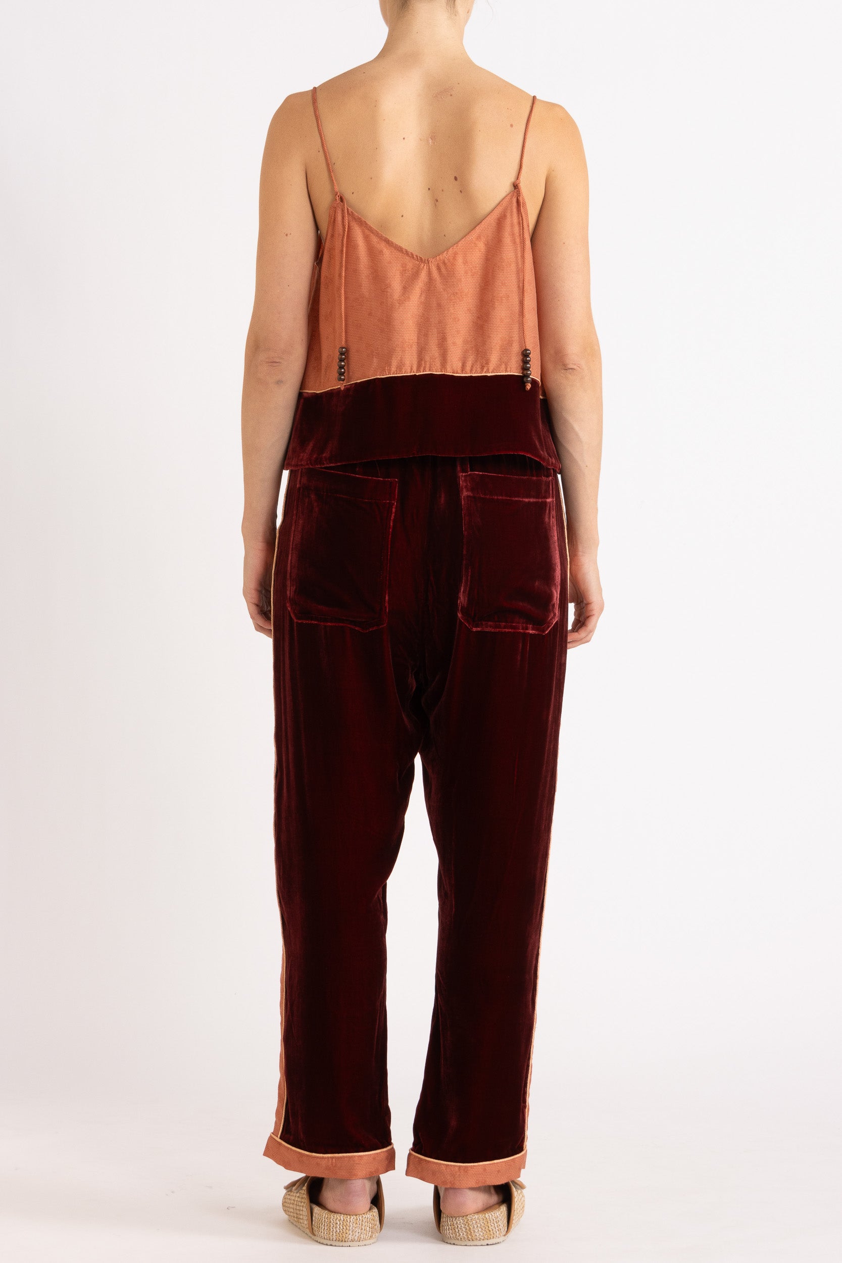 Deme Velvet Satin Cami