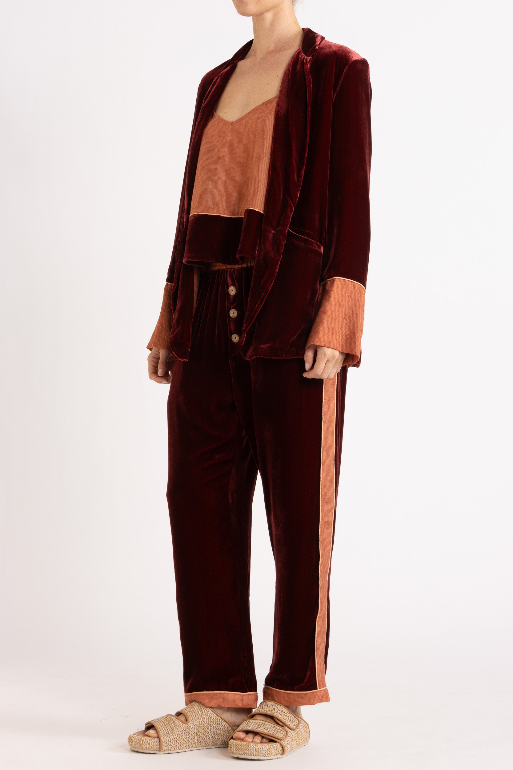 Deme Velvet Satin Cami