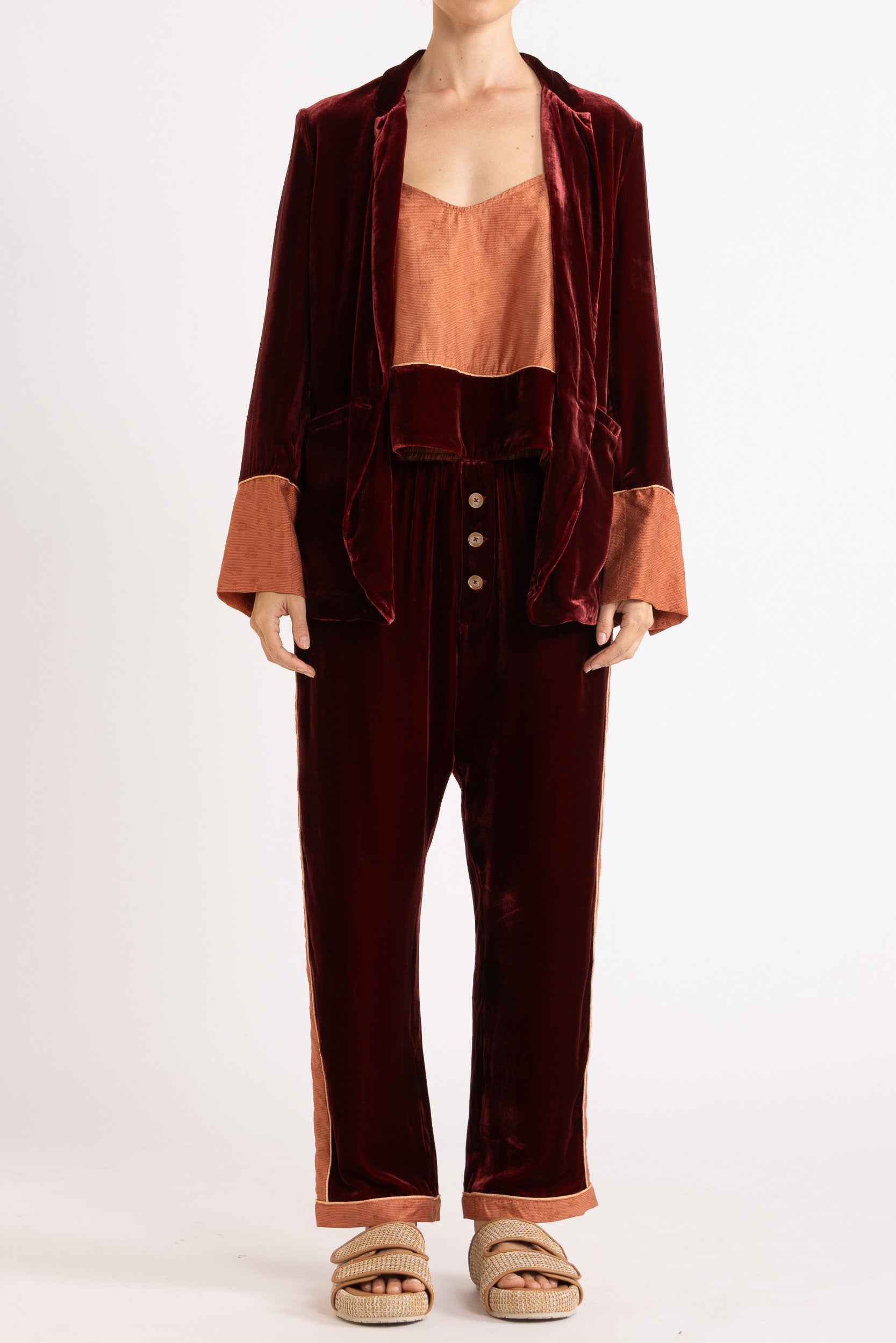 Deme Velvet Satin Cami