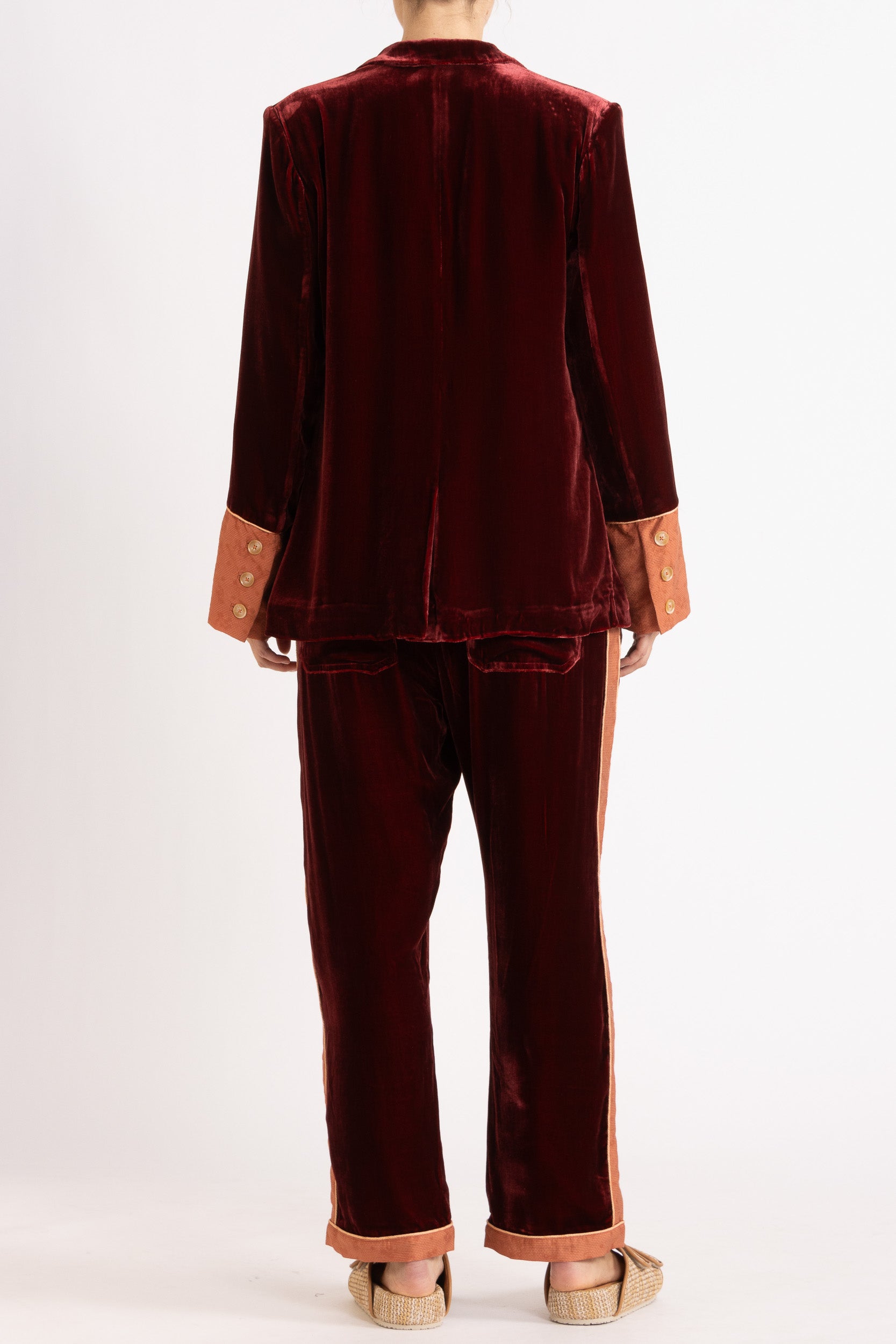 Deme Velvet Satin Jacket