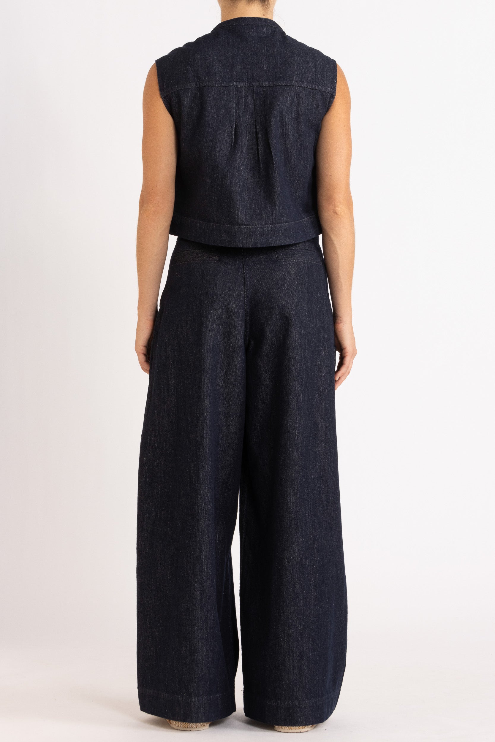 Carla Denim Wide Leg Jean