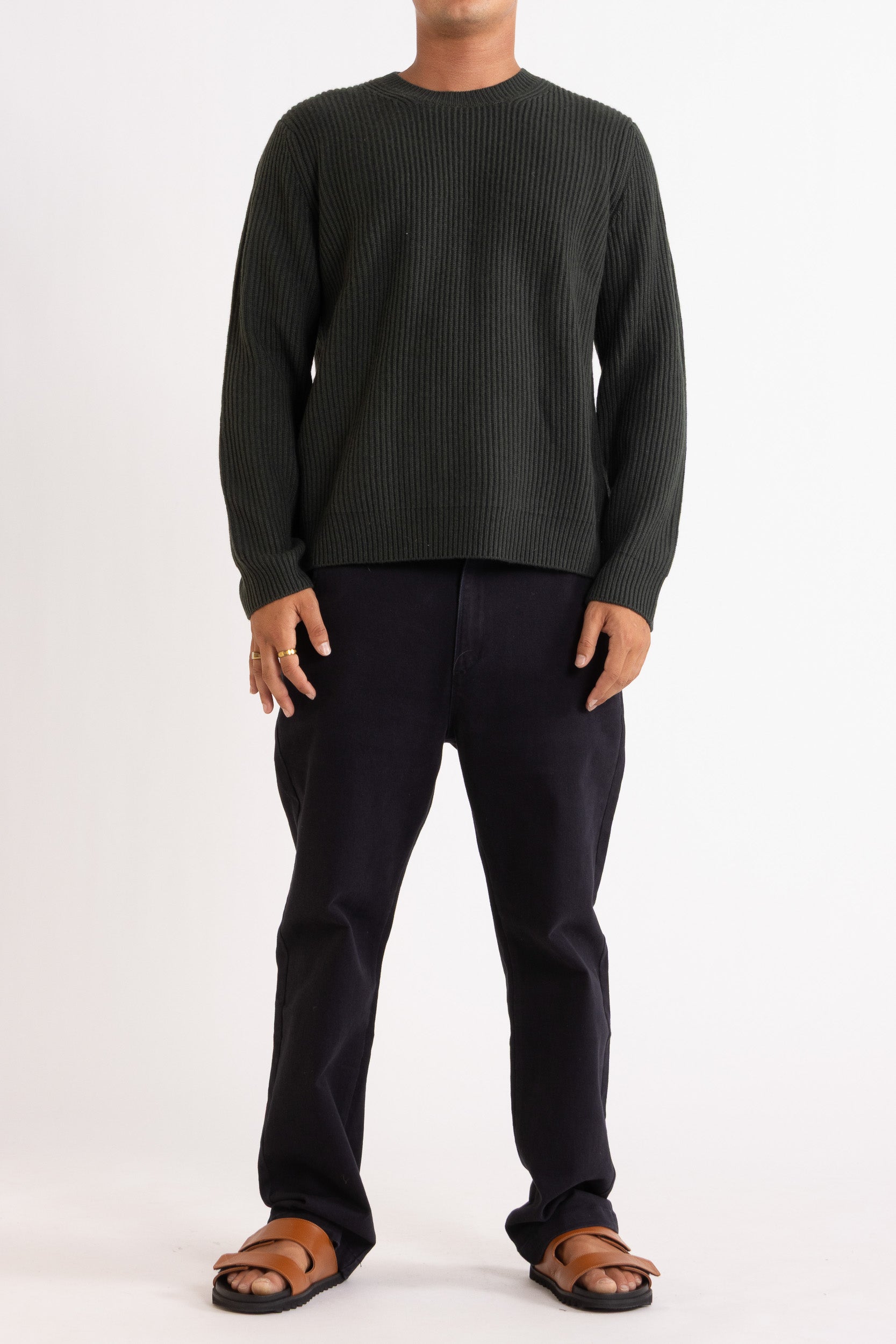 Marcus Wool-Cashmere Crew