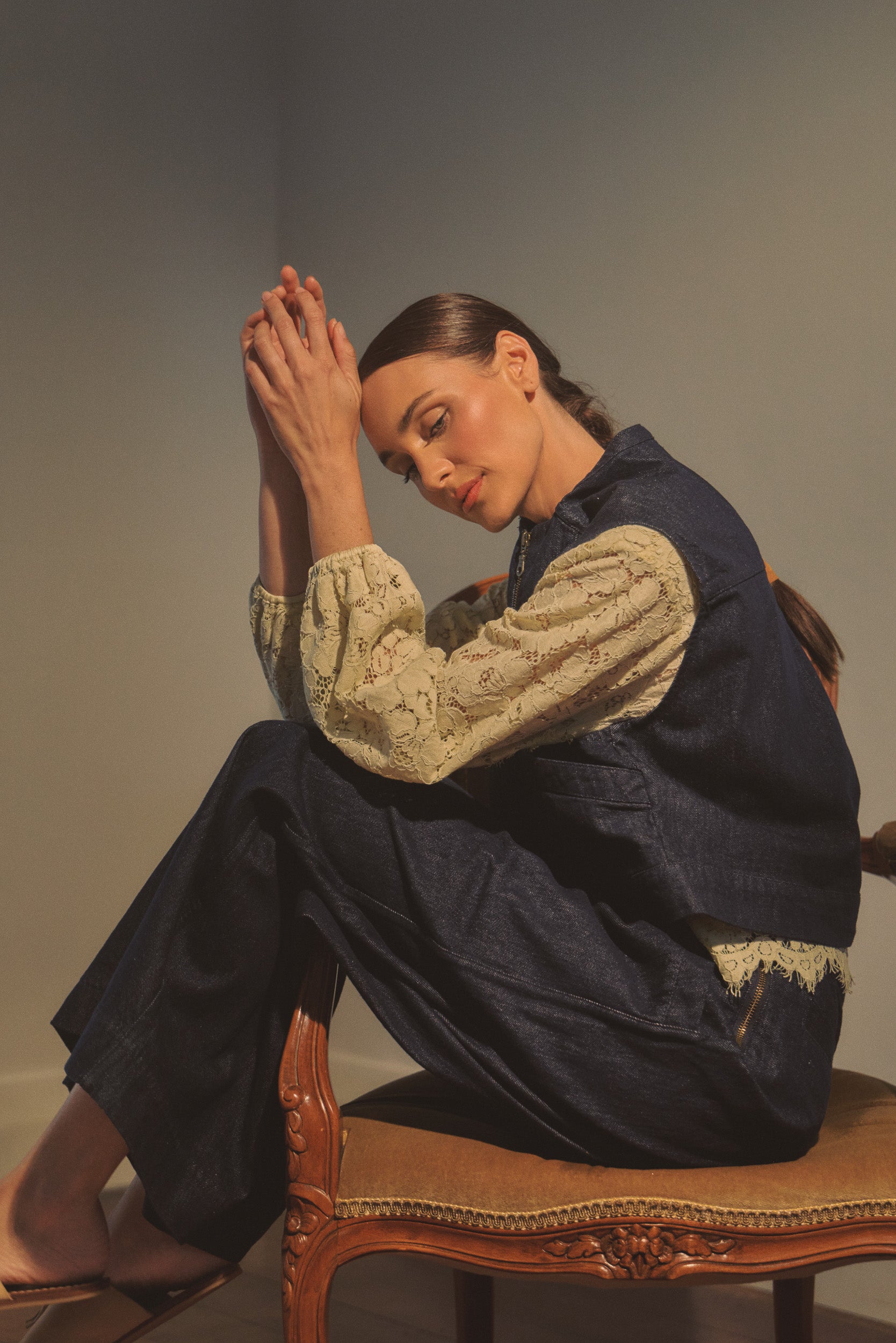 Tilly Lace Long Sleeve Top