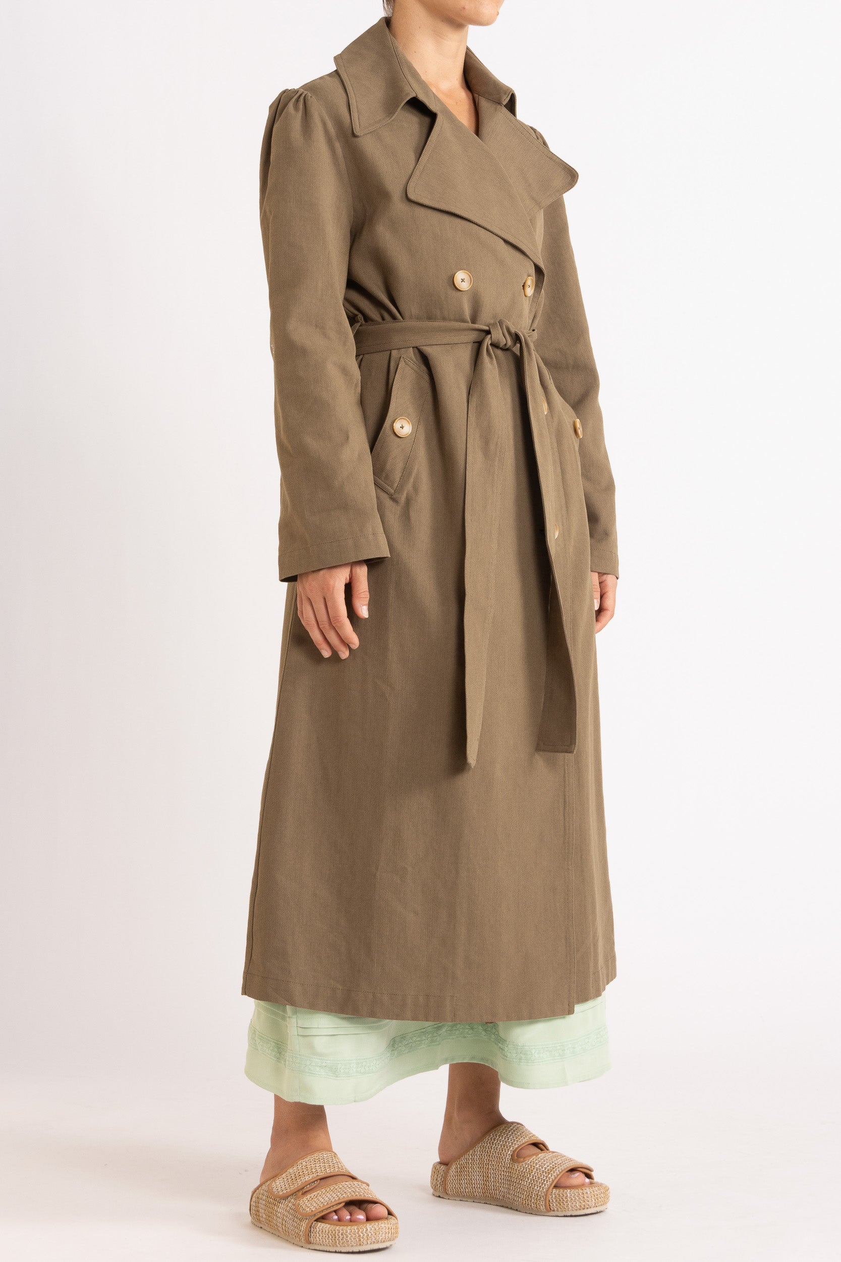 Monika Tencel-Cotton Trench