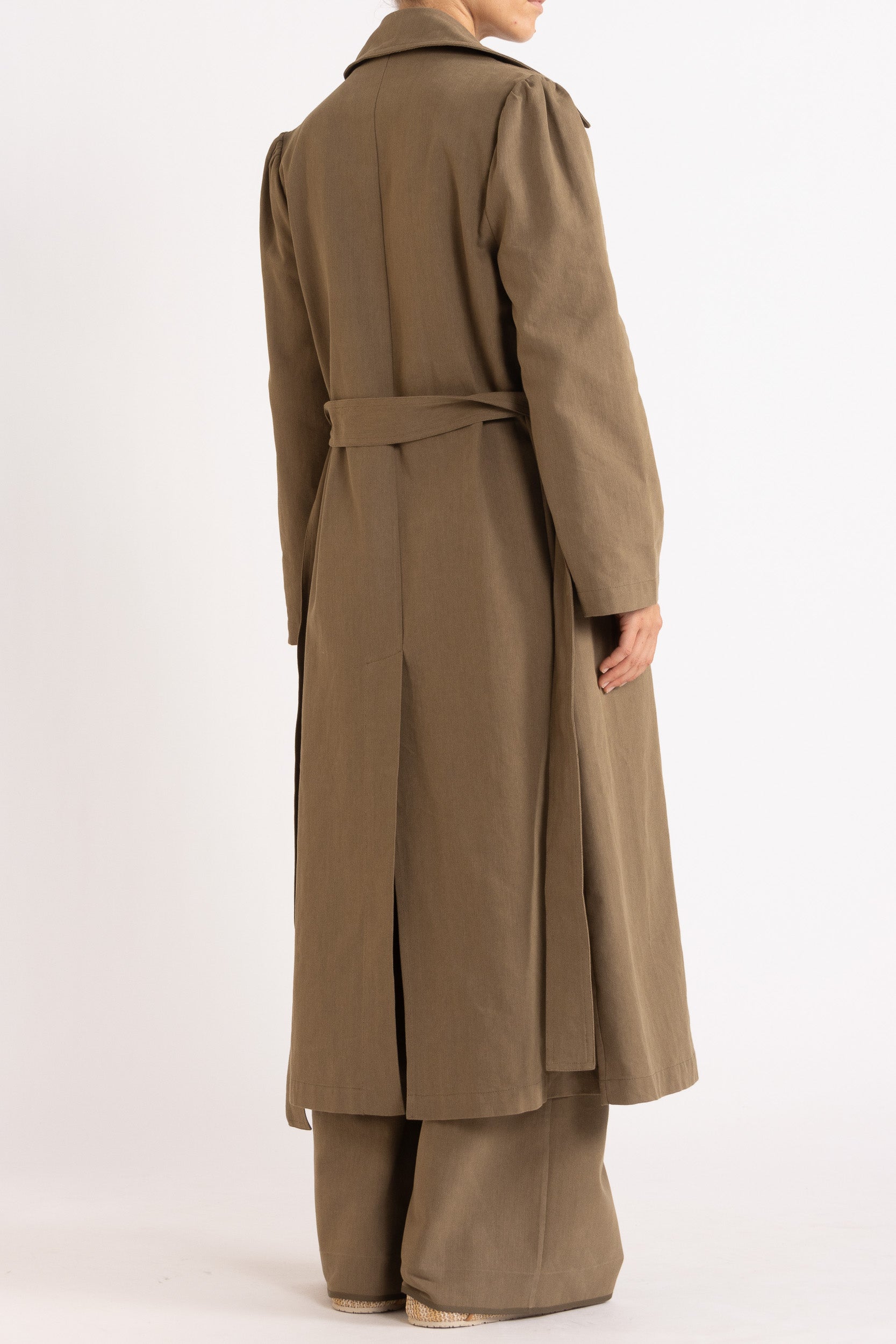 Monika Tencel-Cotton Trench