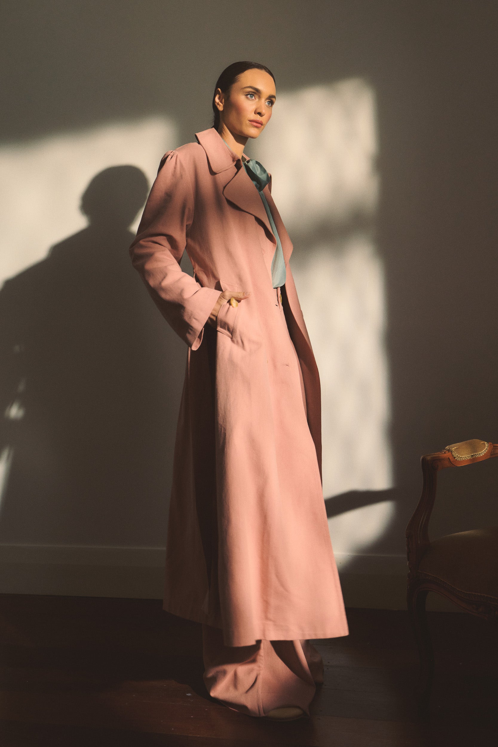 Monika Tencel-Cotton Trench