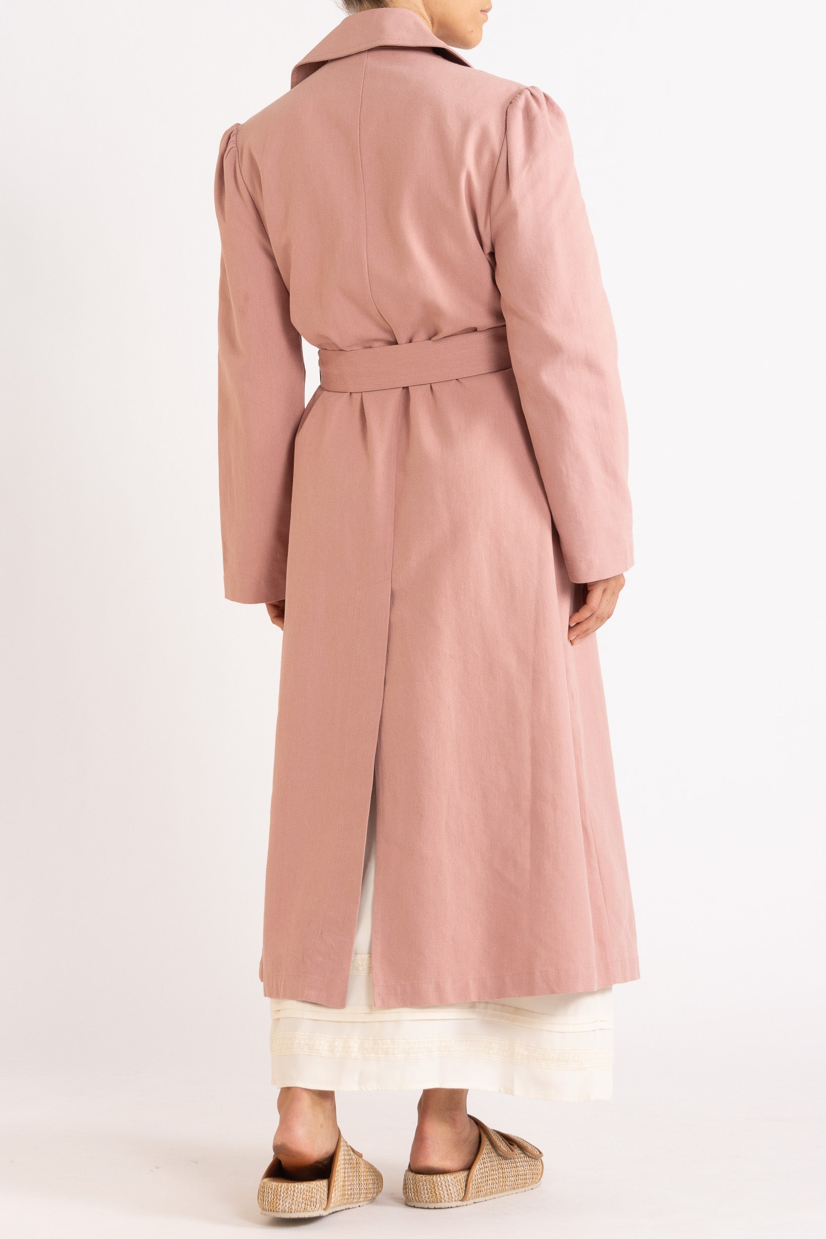 Monika Tencel-Cotton Trench