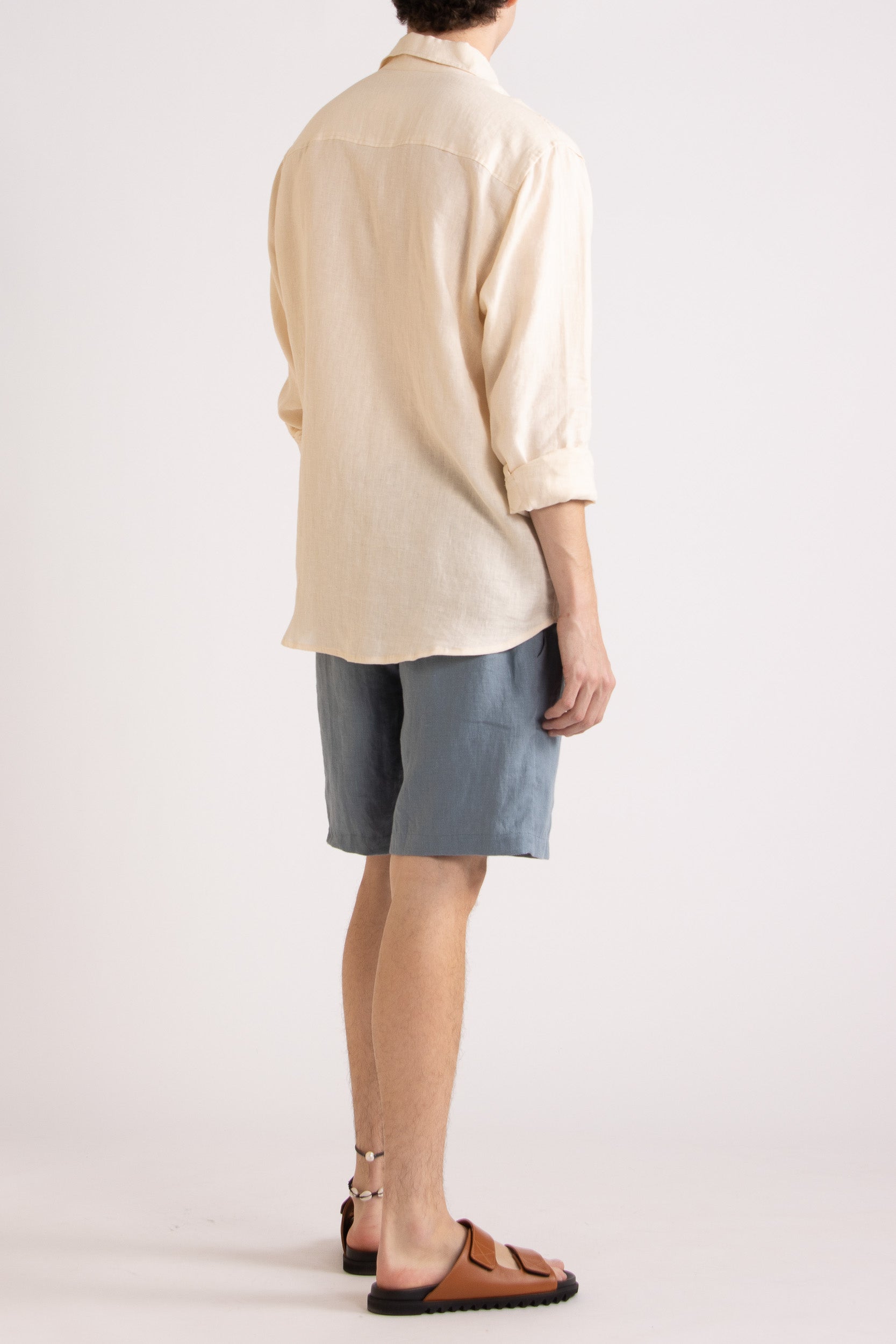 Toby Linen Drawstring Short